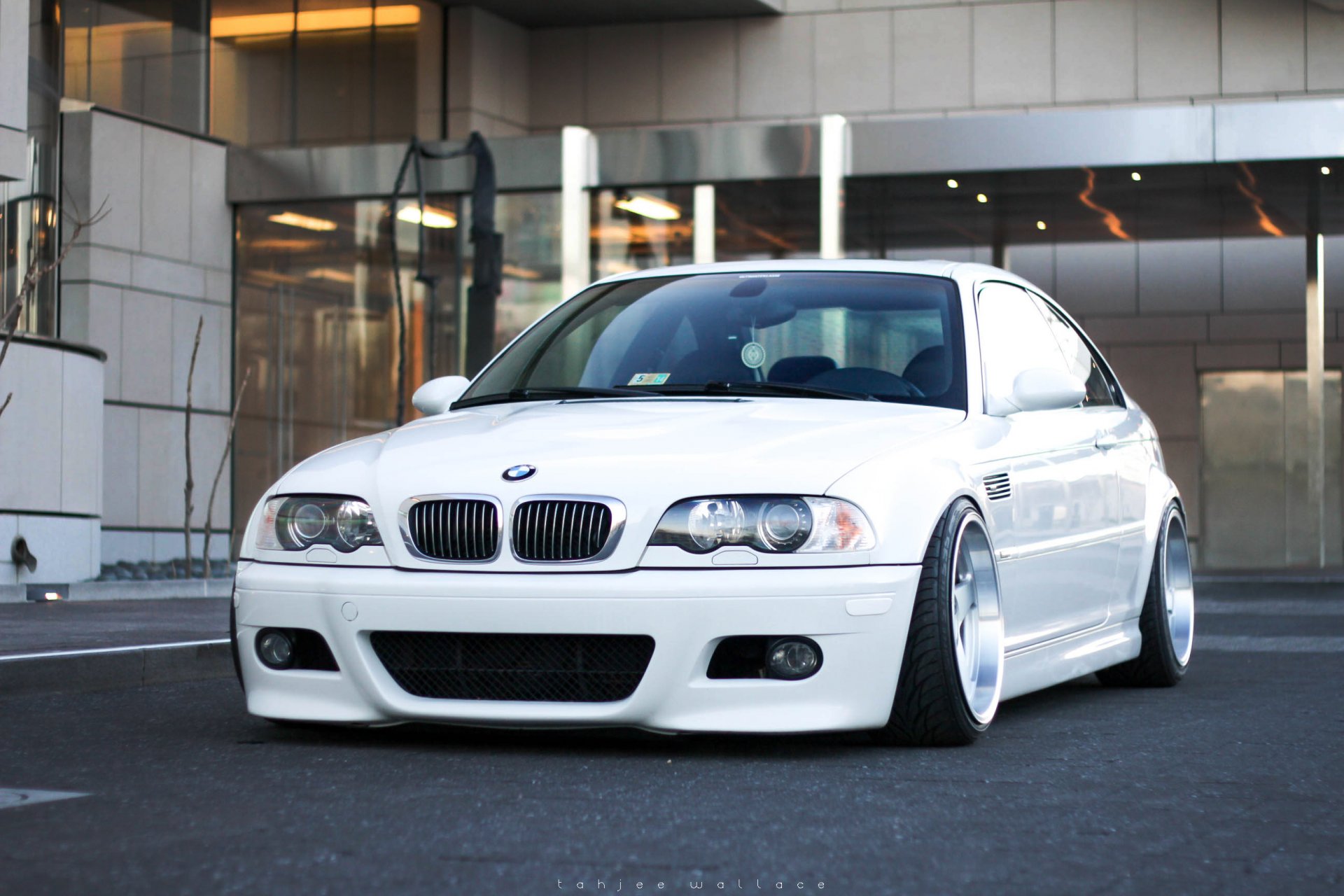 bmw m3 e46 blanc position blanc jantes tuning