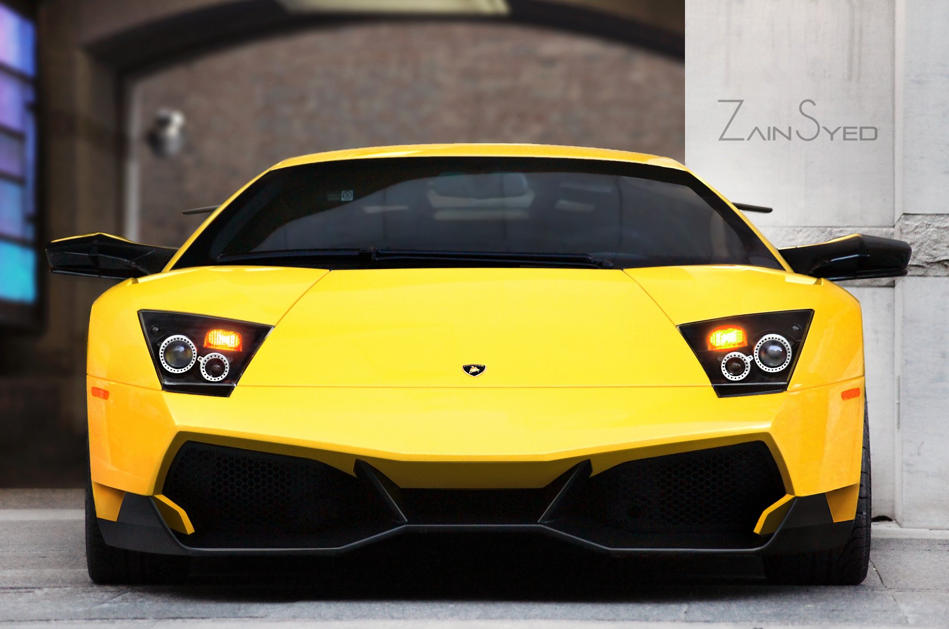 lamborghini murcielago lp670 superveloce lamborghini gelb tuning supercar