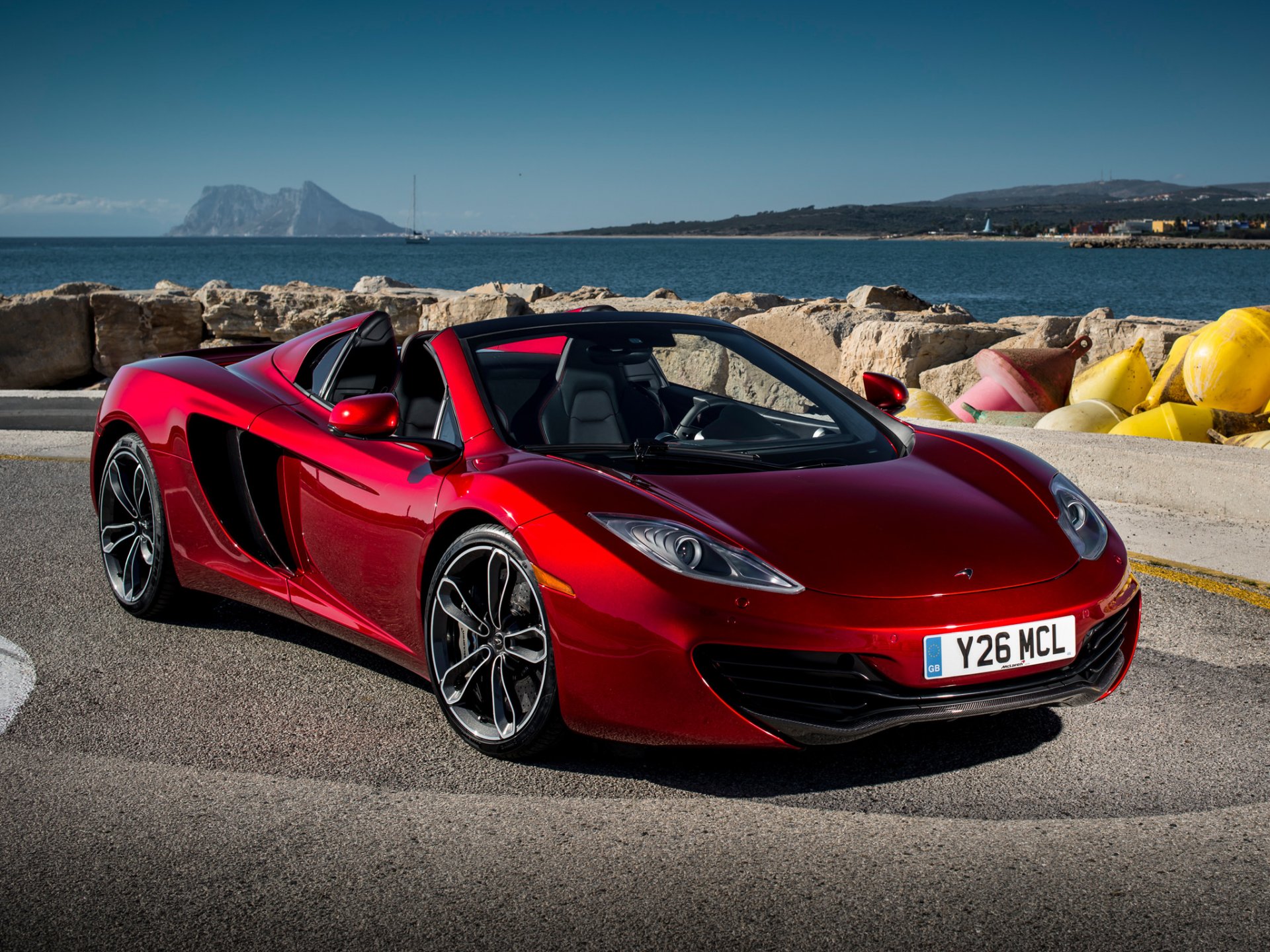 mclaren mp4-12c spyder mclaren car supercar