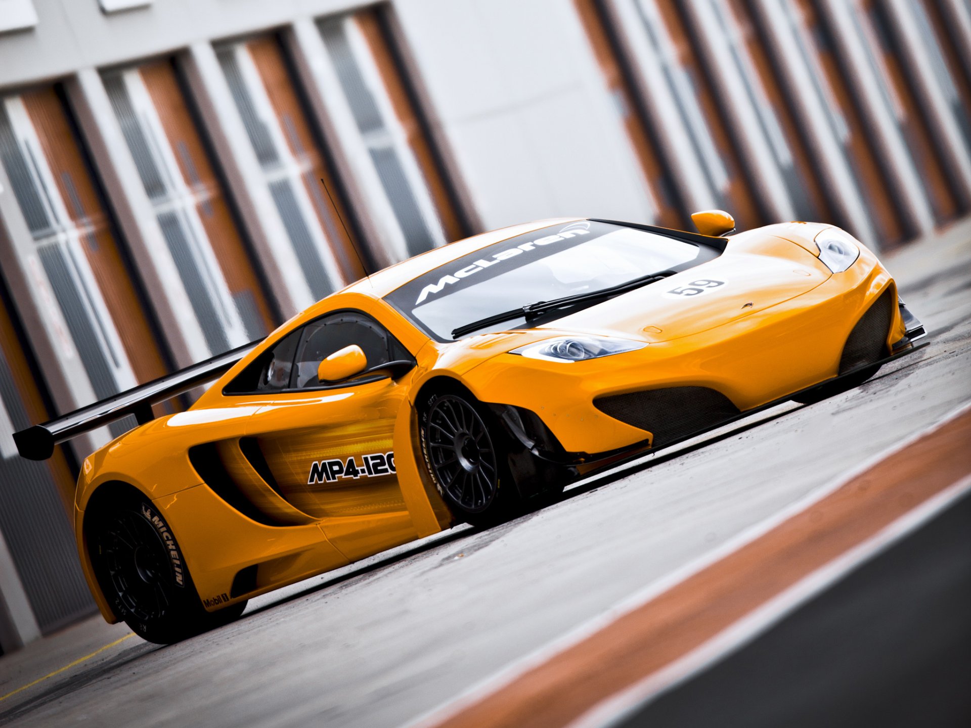 auto auto mclaren orange mclaren mp4-12c gt3 rennen