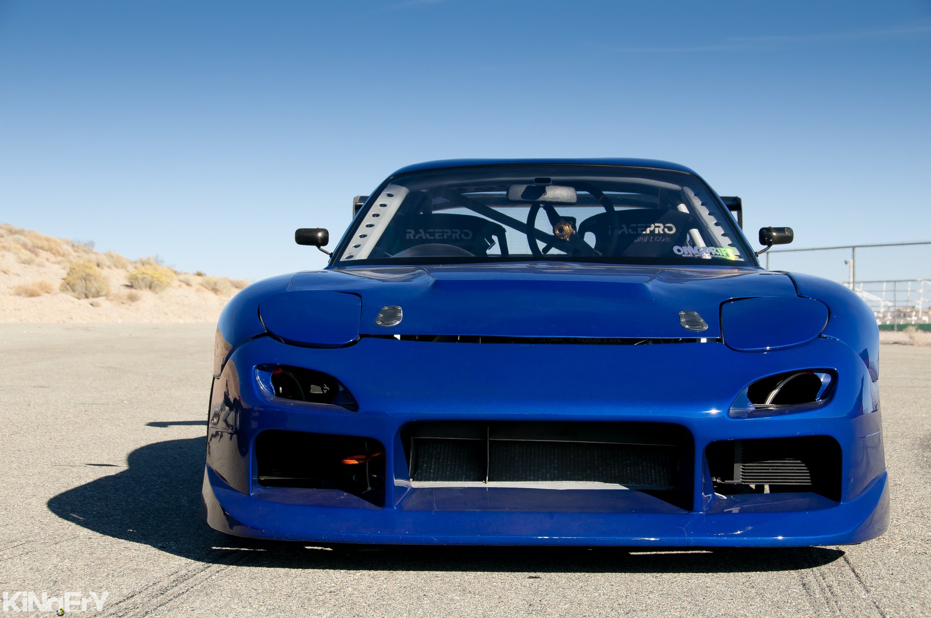 mazda rx-7 blau mazda blau tuning