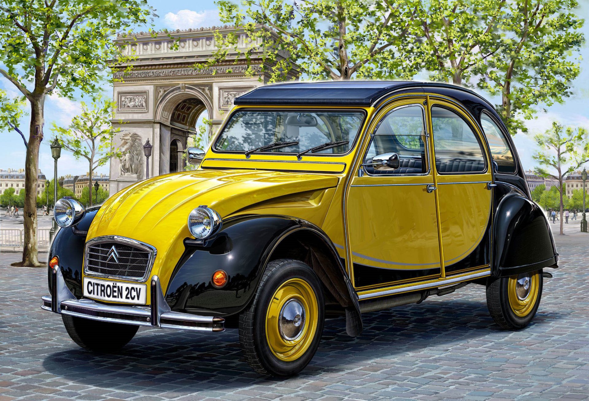 art citroen citroen 2cv mikroliteratura samochód de vapeurs od francuski oznacza dwa konie max prędkość 60 km/h. zmodernizowany 105 km/h. skrzynia biegów manualna 4-biegowa zsynchronizowana jeden z najbardziej znanych samochodów