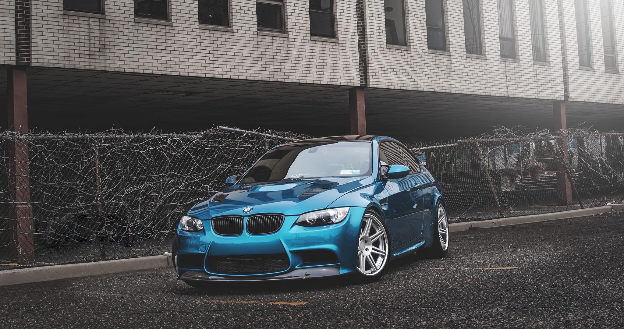 bmw e92 m3 tuning bmw atlantis blau