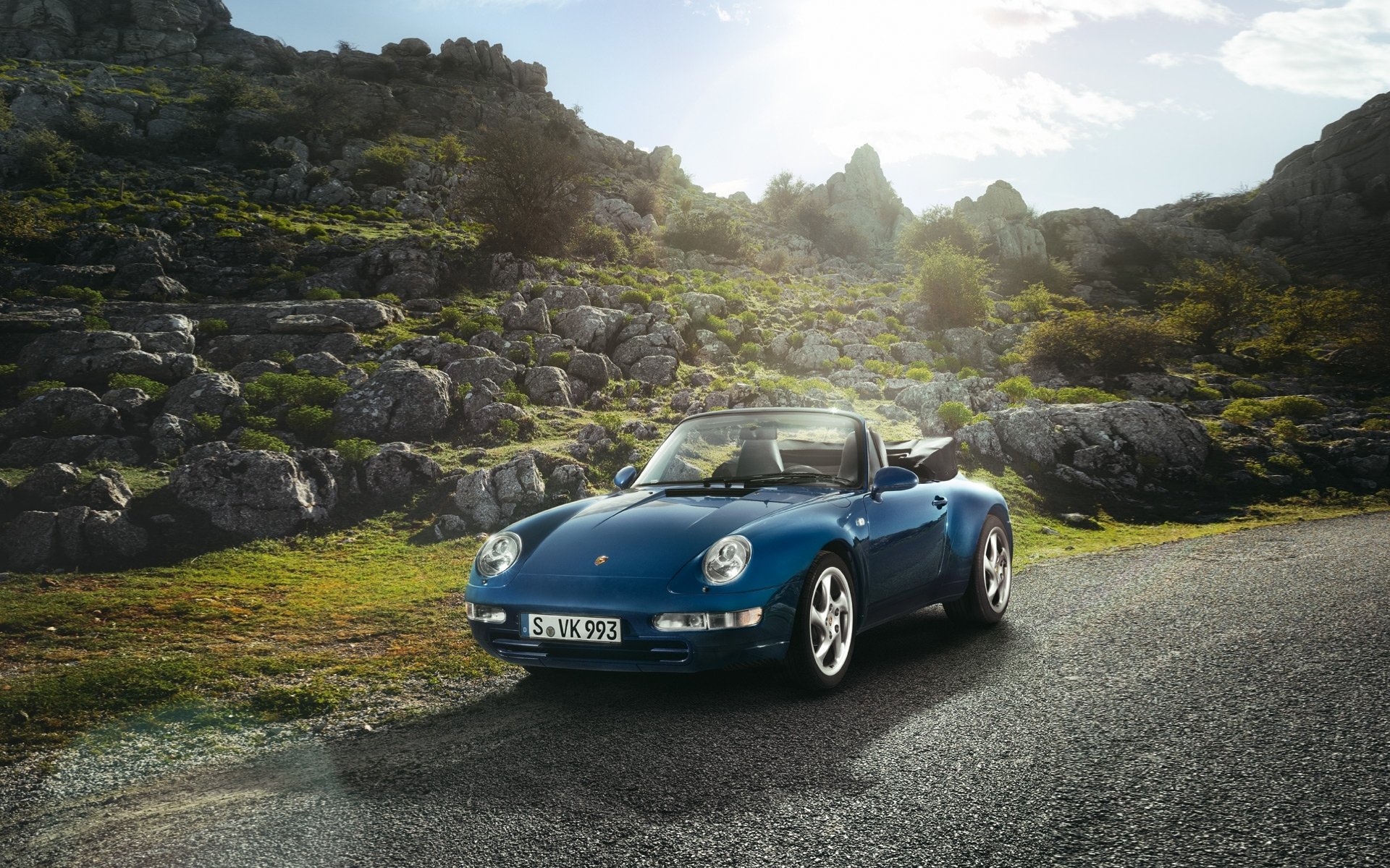 porsche 911 carrera 3.6 convertible 1994 porsche carrera carretera piedras cielo