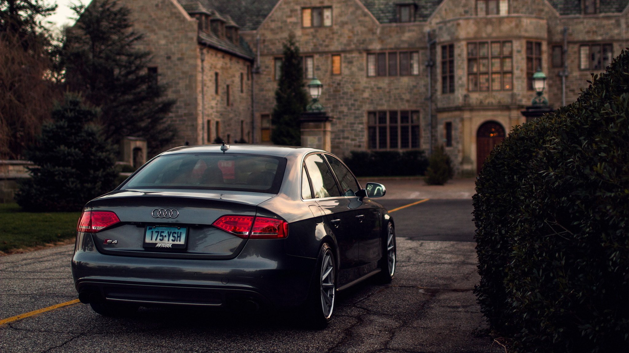 audi s4 black back of house