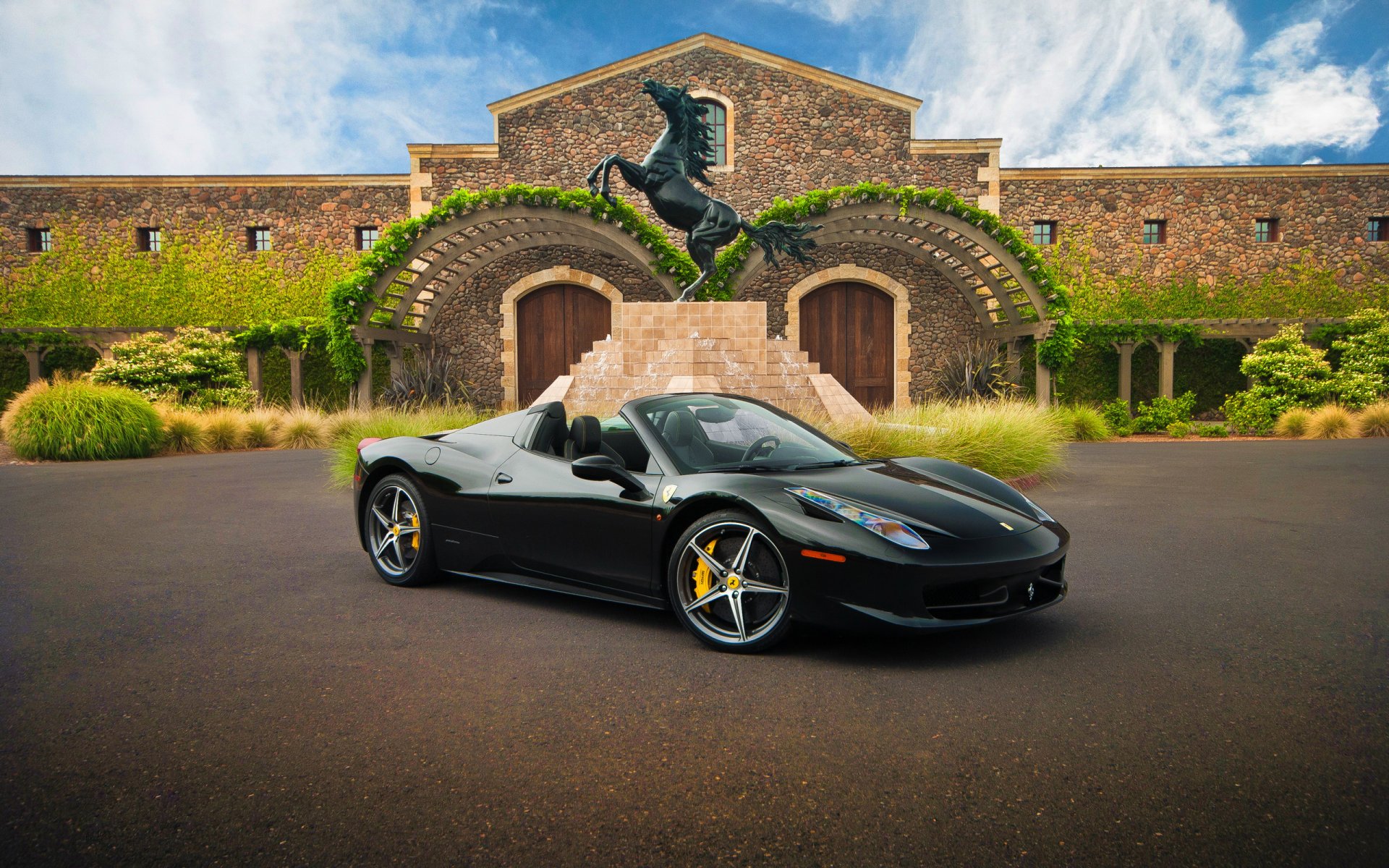 ferrari 458 spinne supercar auto wallpaper ferrari schwarz hq wallpaper