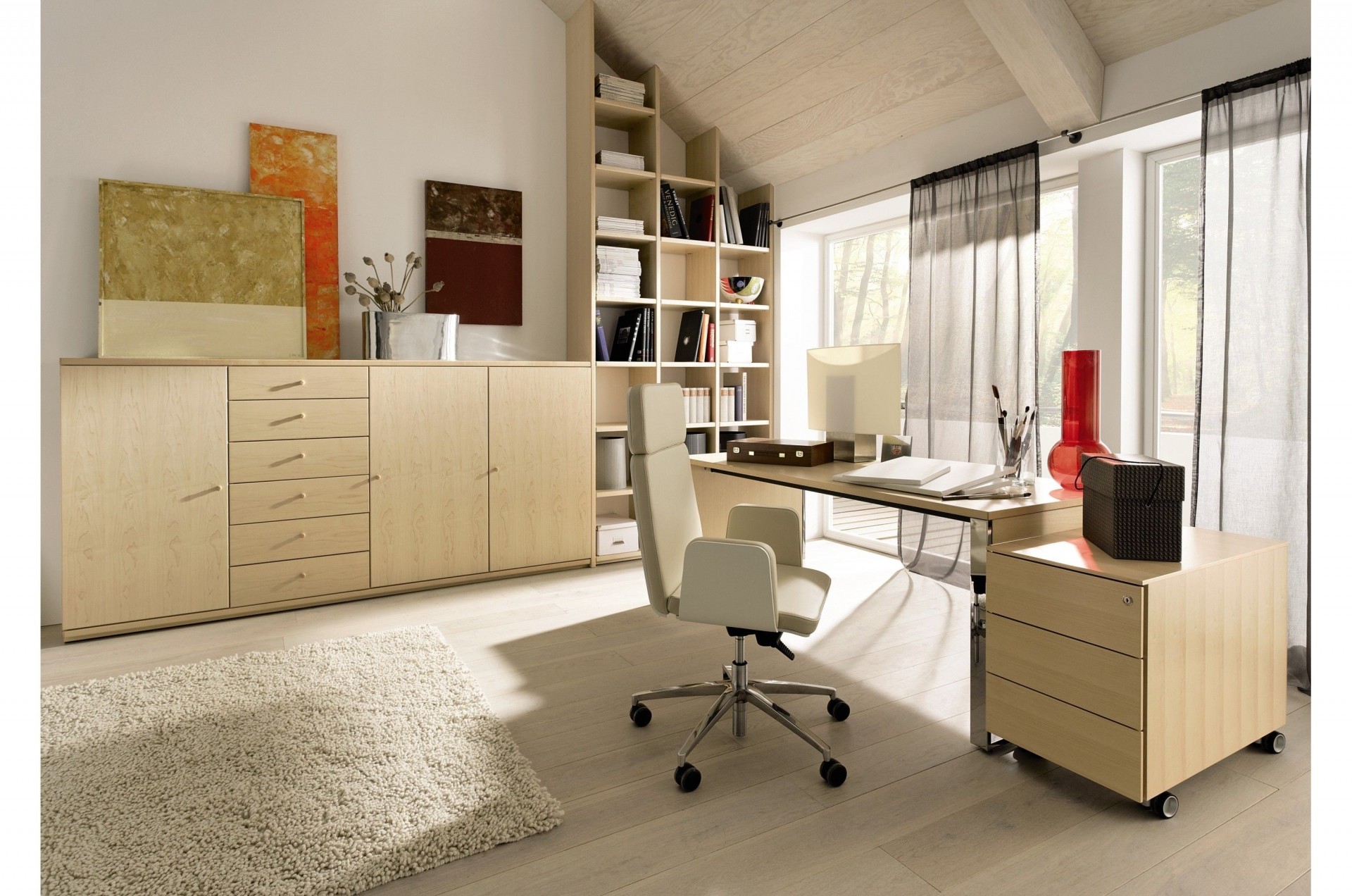 salon büro design zimmer stil