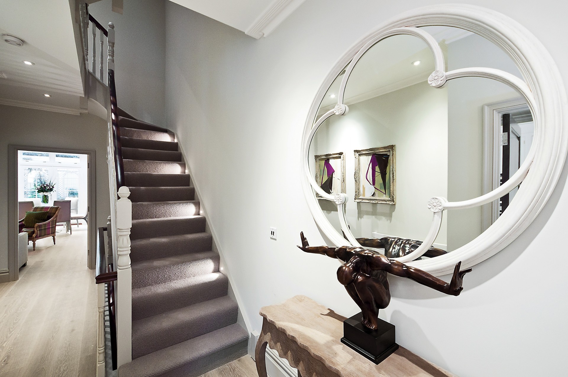 hall design house style villa corridor salon stair