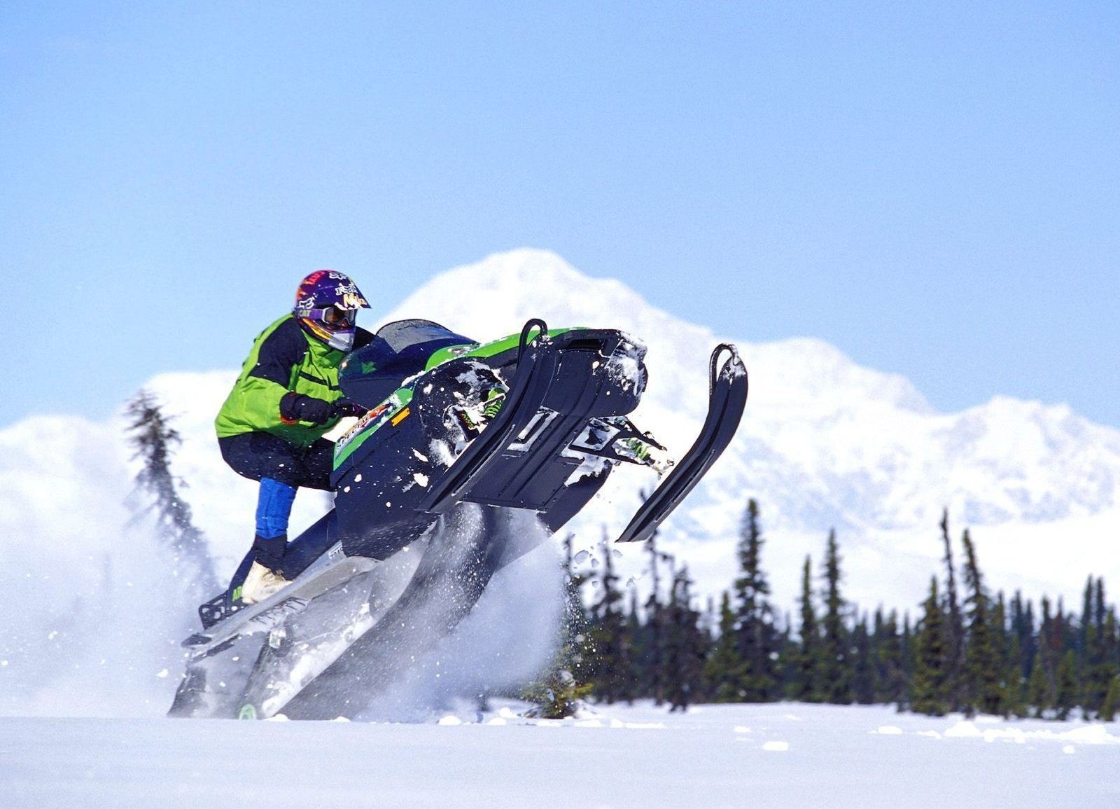 extrema moto de nieve mckinley alaska