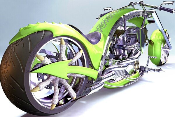 Fantastique moto concept art