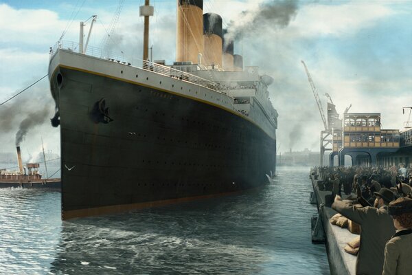 Nave passeggeri affondata Titanic