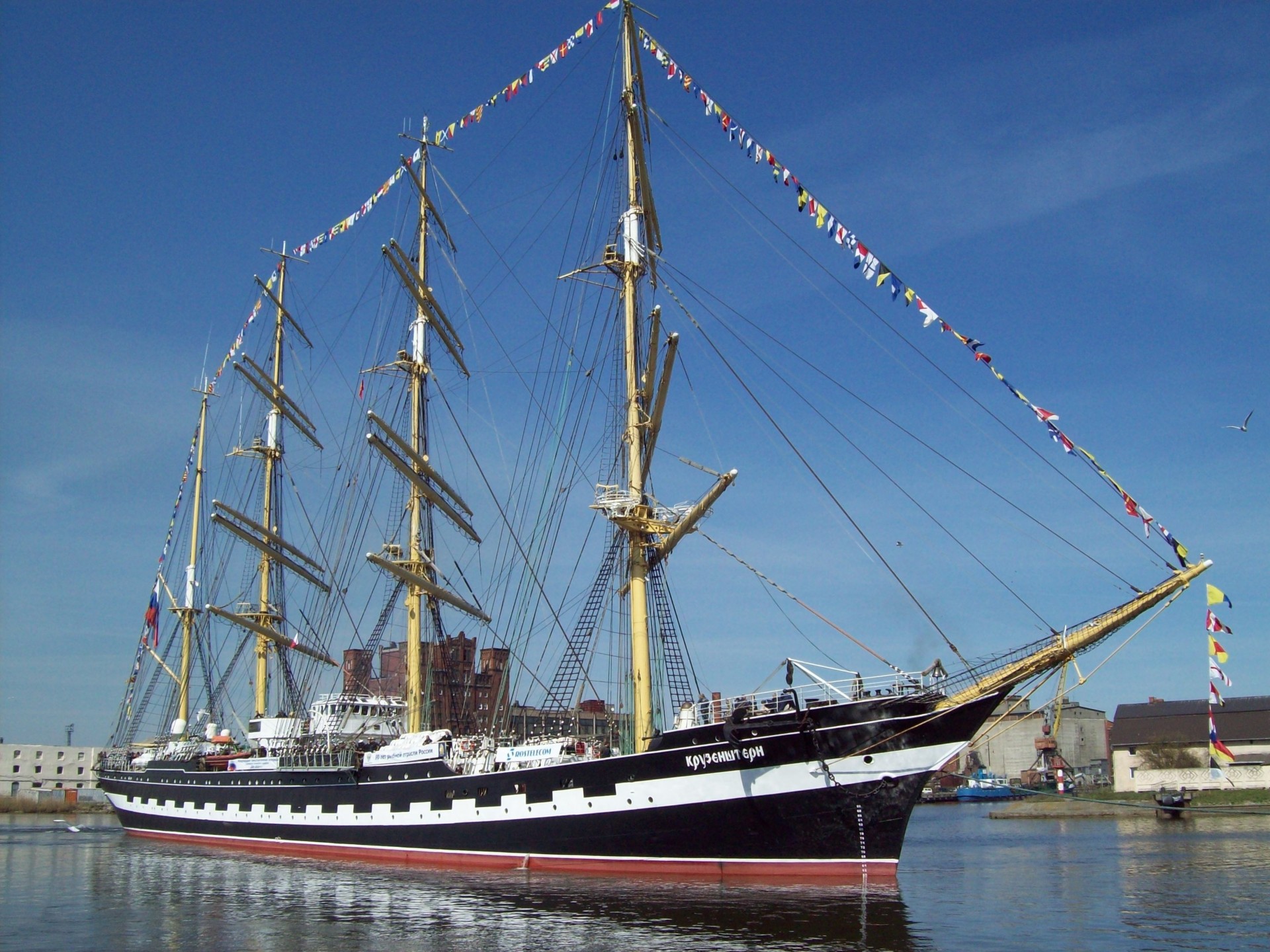 schiff segelboot crusenstern