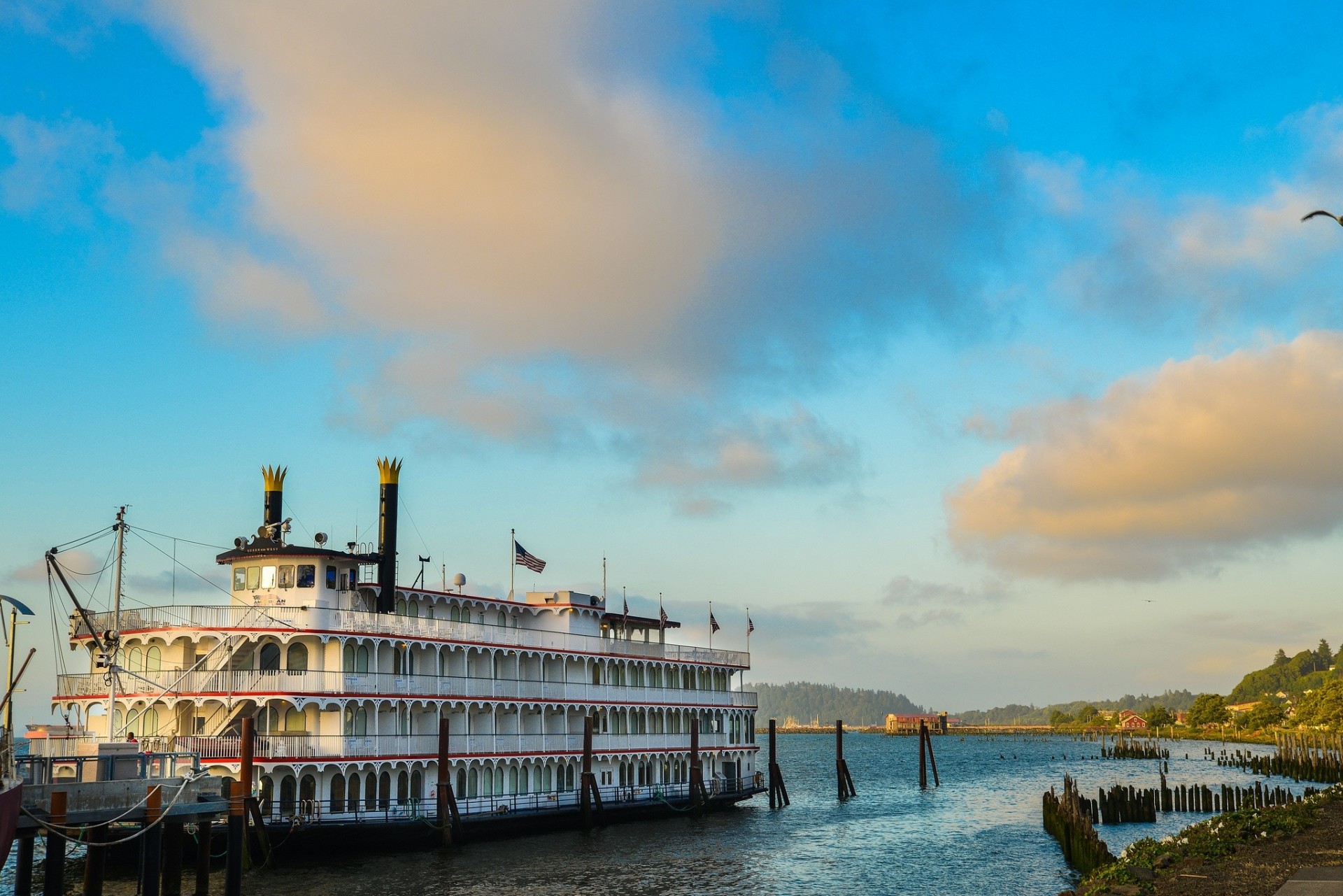 columbia river astoria fluss dampfer columbia river oregon oregon