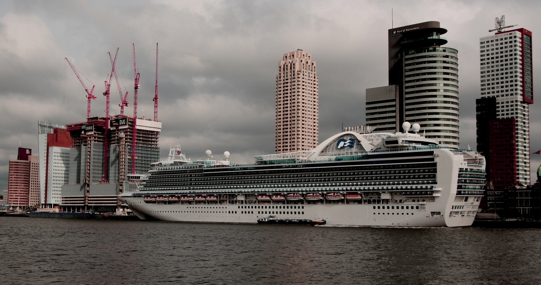 holanda países bajos rotterdam forro edificio muelle