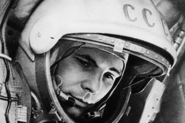 Youri Gagarine Cosmos homme sur la lune de l URSS est allé