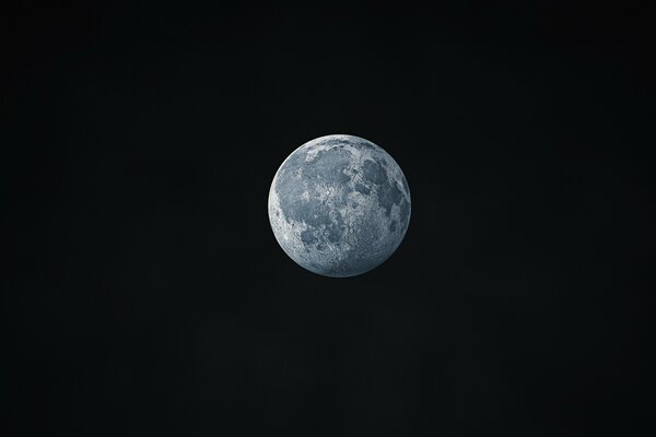 La lune et le Cosmos. Ciel nocturne