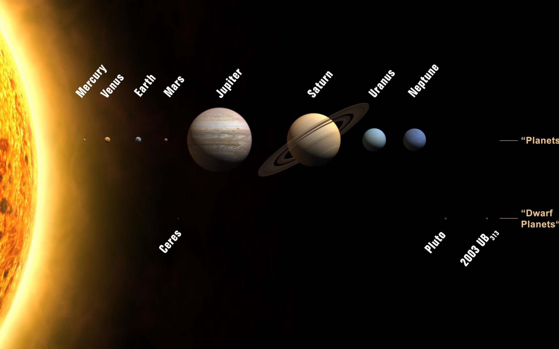 l espace notre système solaire toutes les planètes