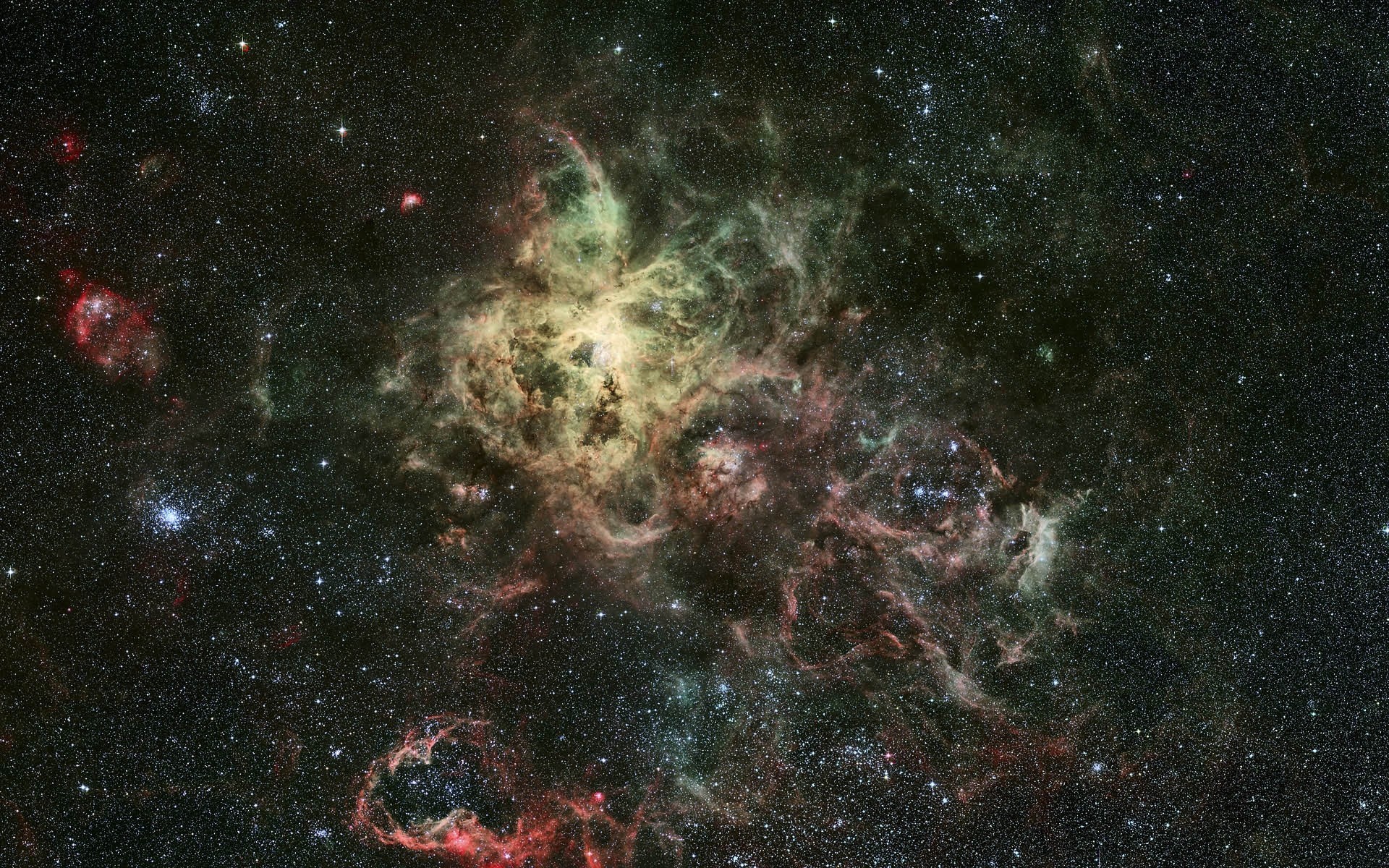 nebulosa di emissione ngc 2070