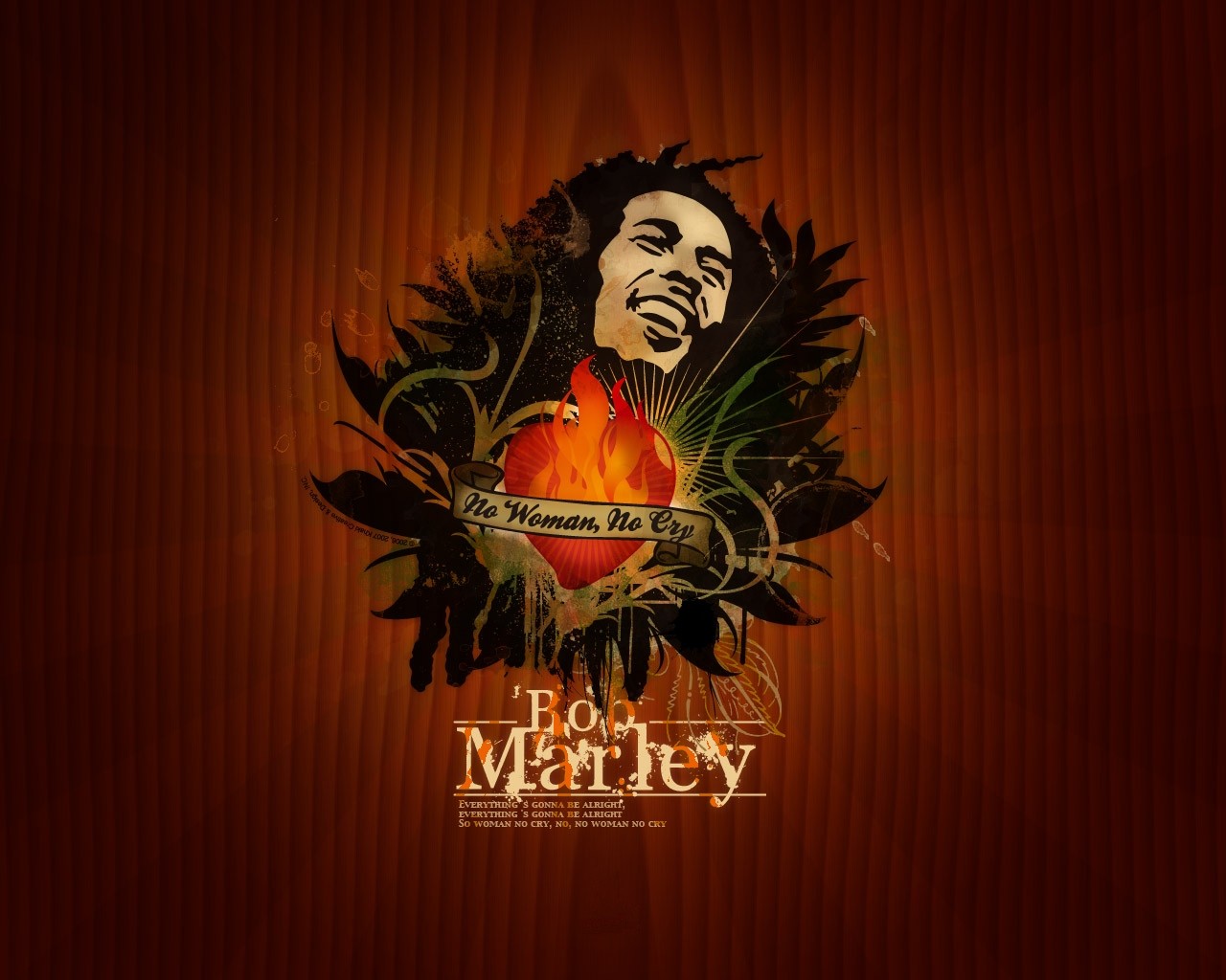 bob marley coeur texture