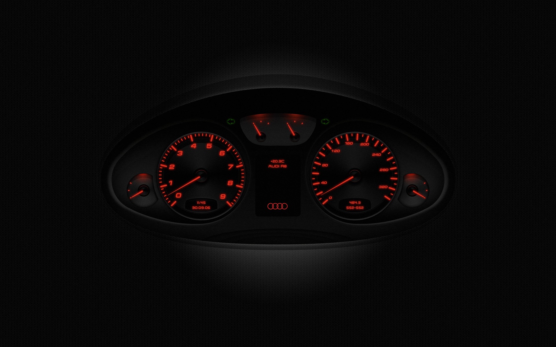 audi panneau instruments