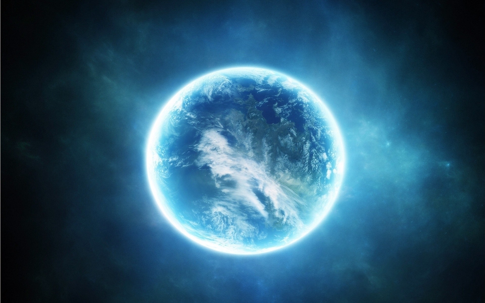 light blue planet fiction