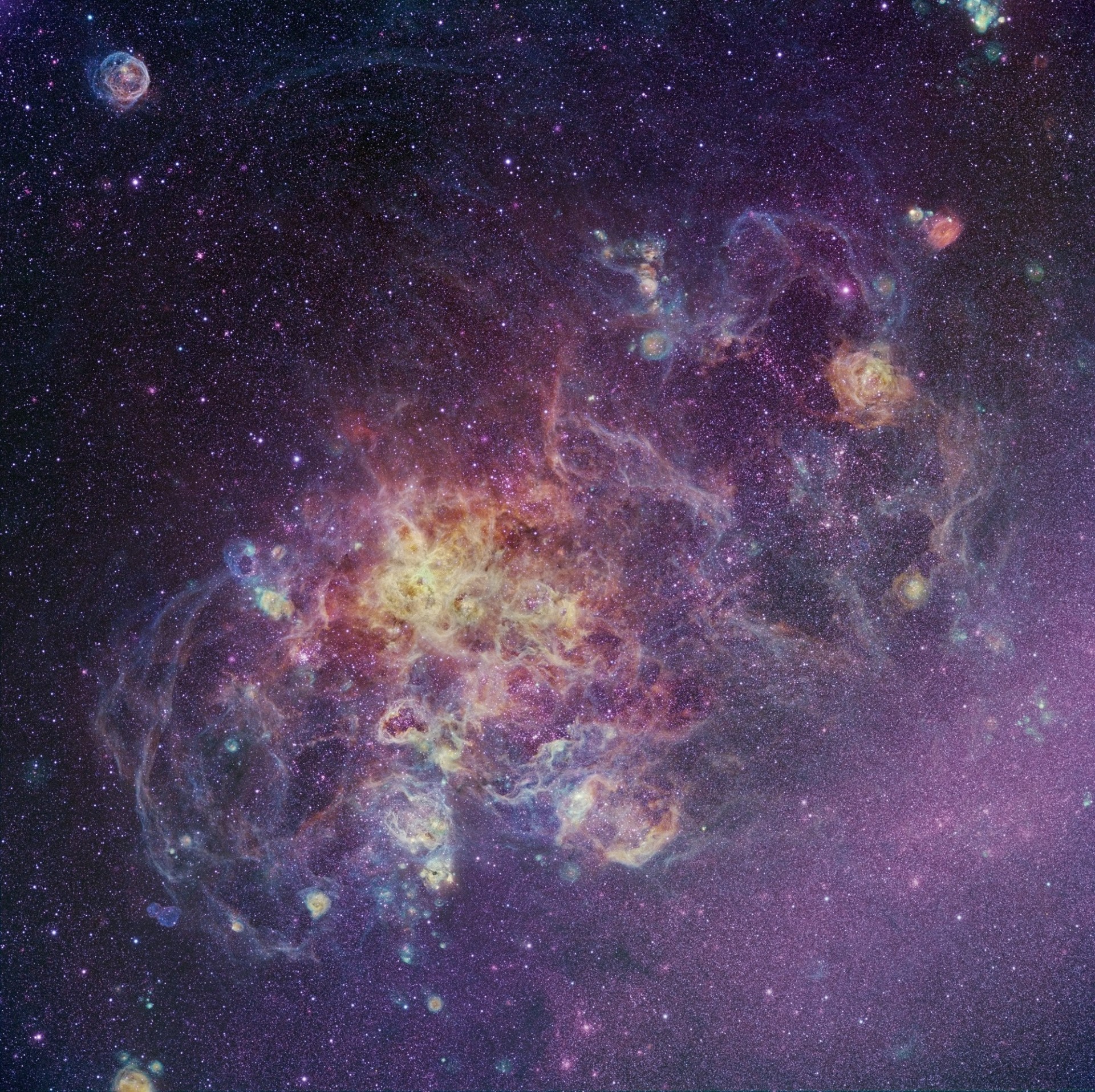 pace universe nebula magellanic cloud