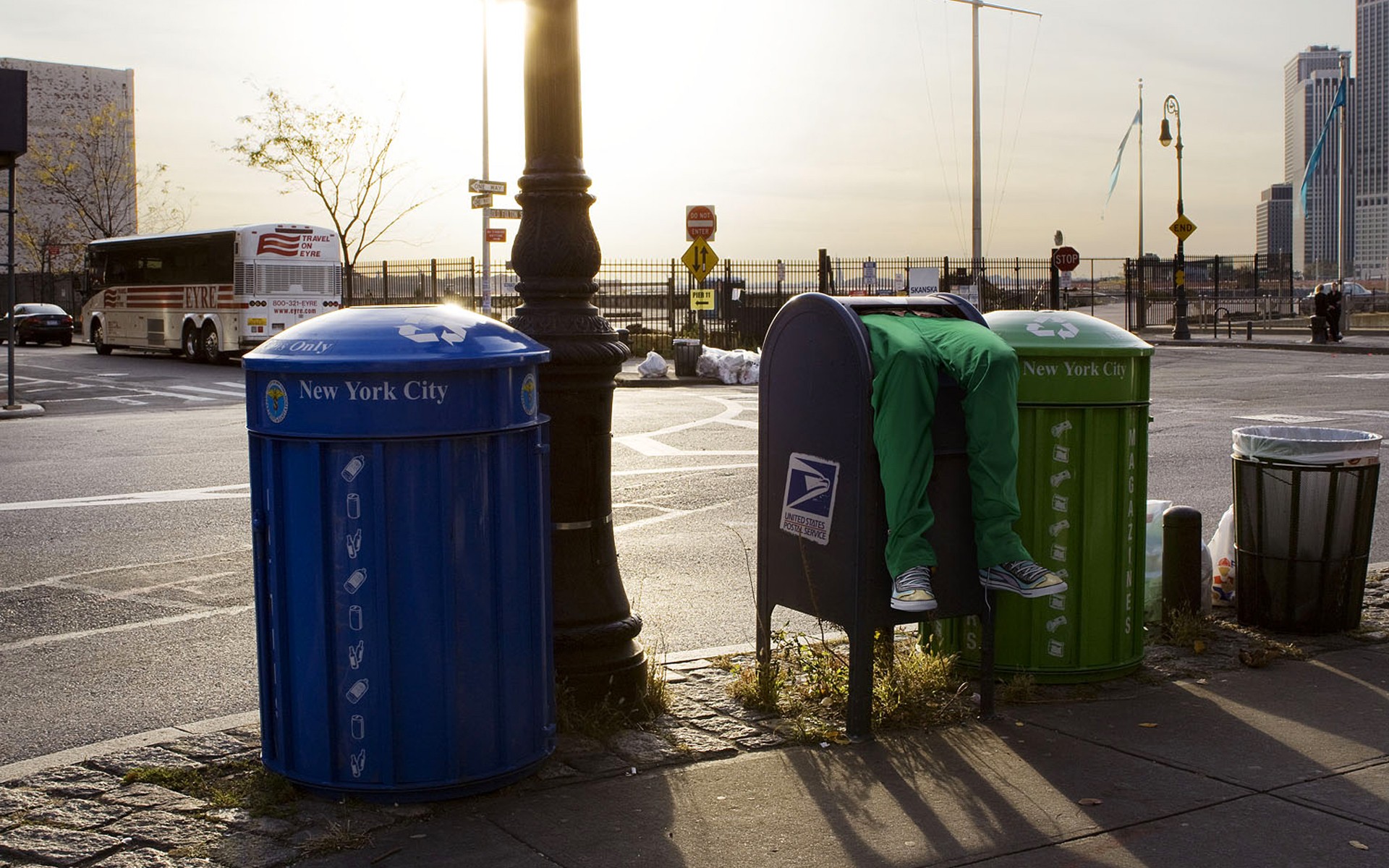 novel lauren romain laurent creative trashcan feet pants shoes street new york ka humor