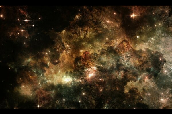 Luz nebulosa Constelación desbordamiento
