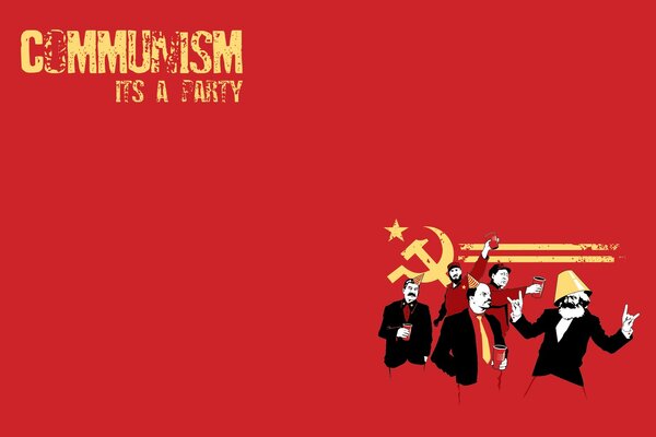 Stalin e Lenin comunismo del tuo paese