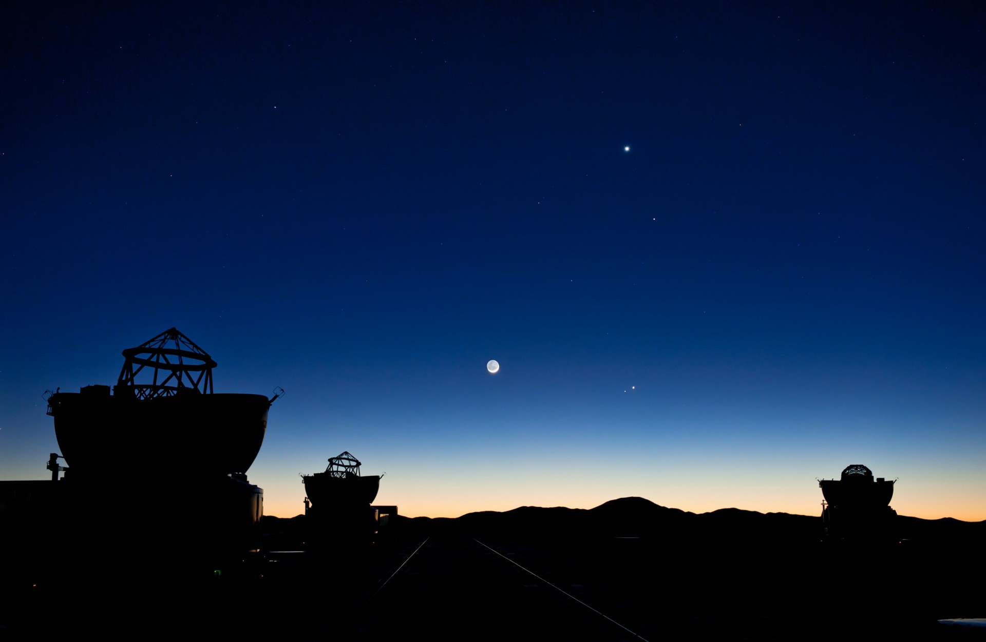 júpiter telescopios marte luna