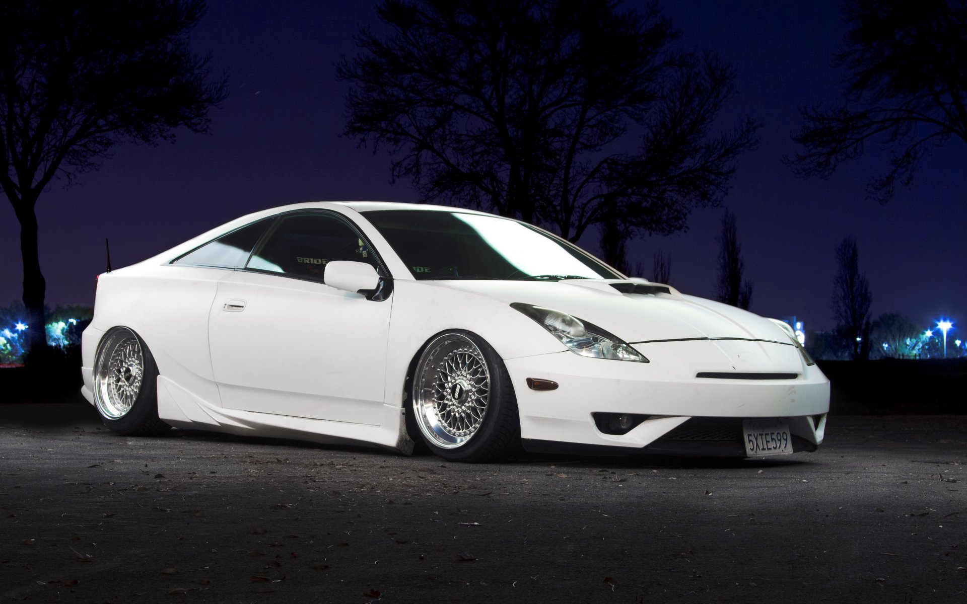 toyota celica toyota stance tuning white