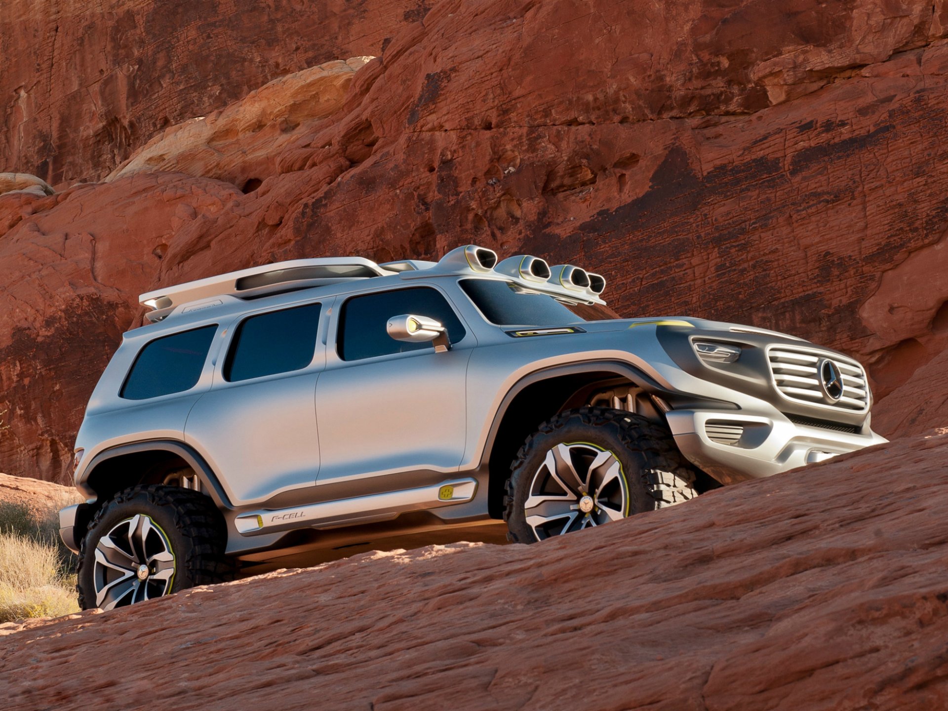 mercedes-benz ener-g-force concept suv 4x4 mercedes montagne