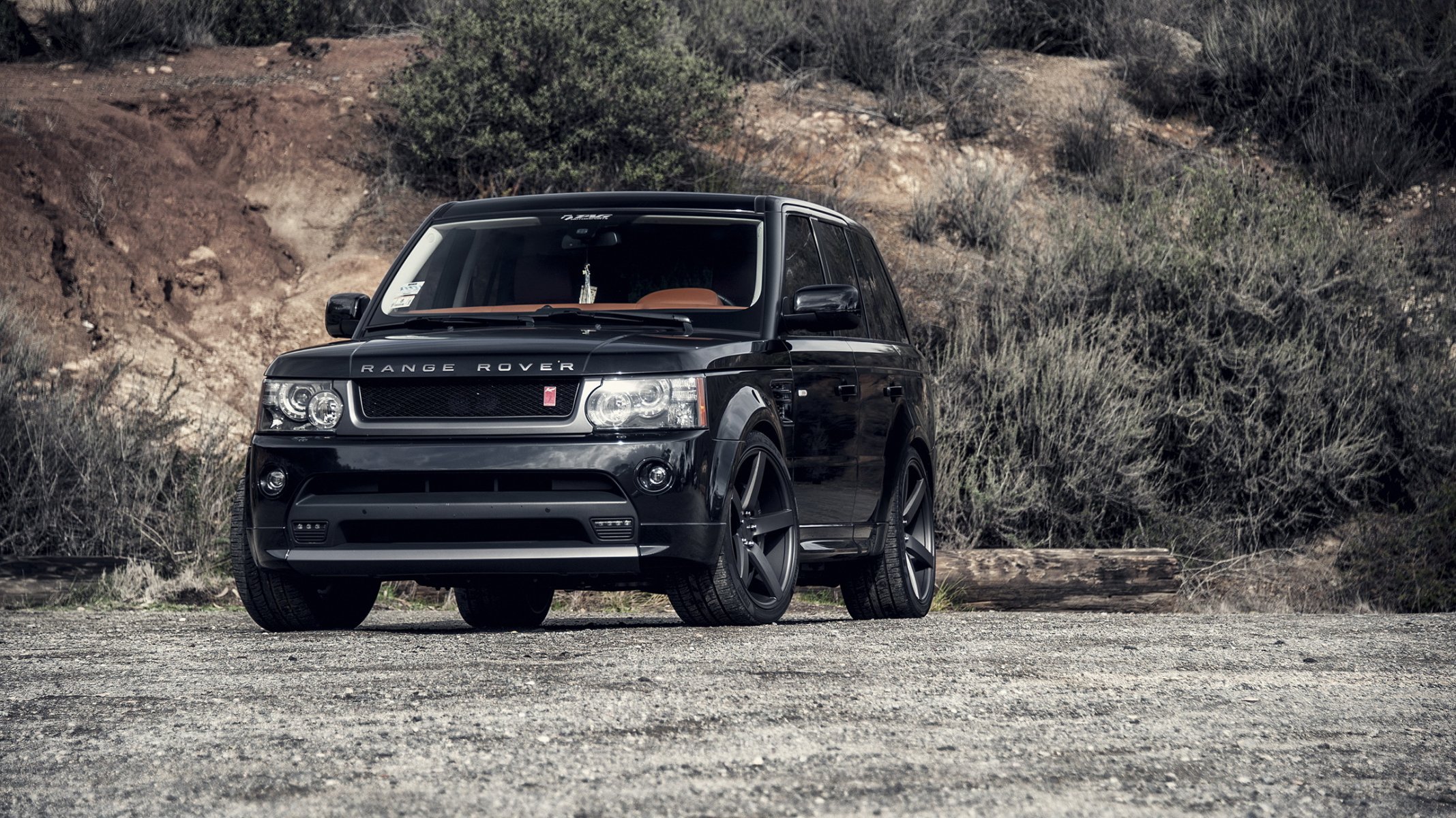 land rover range rover sport black tuning