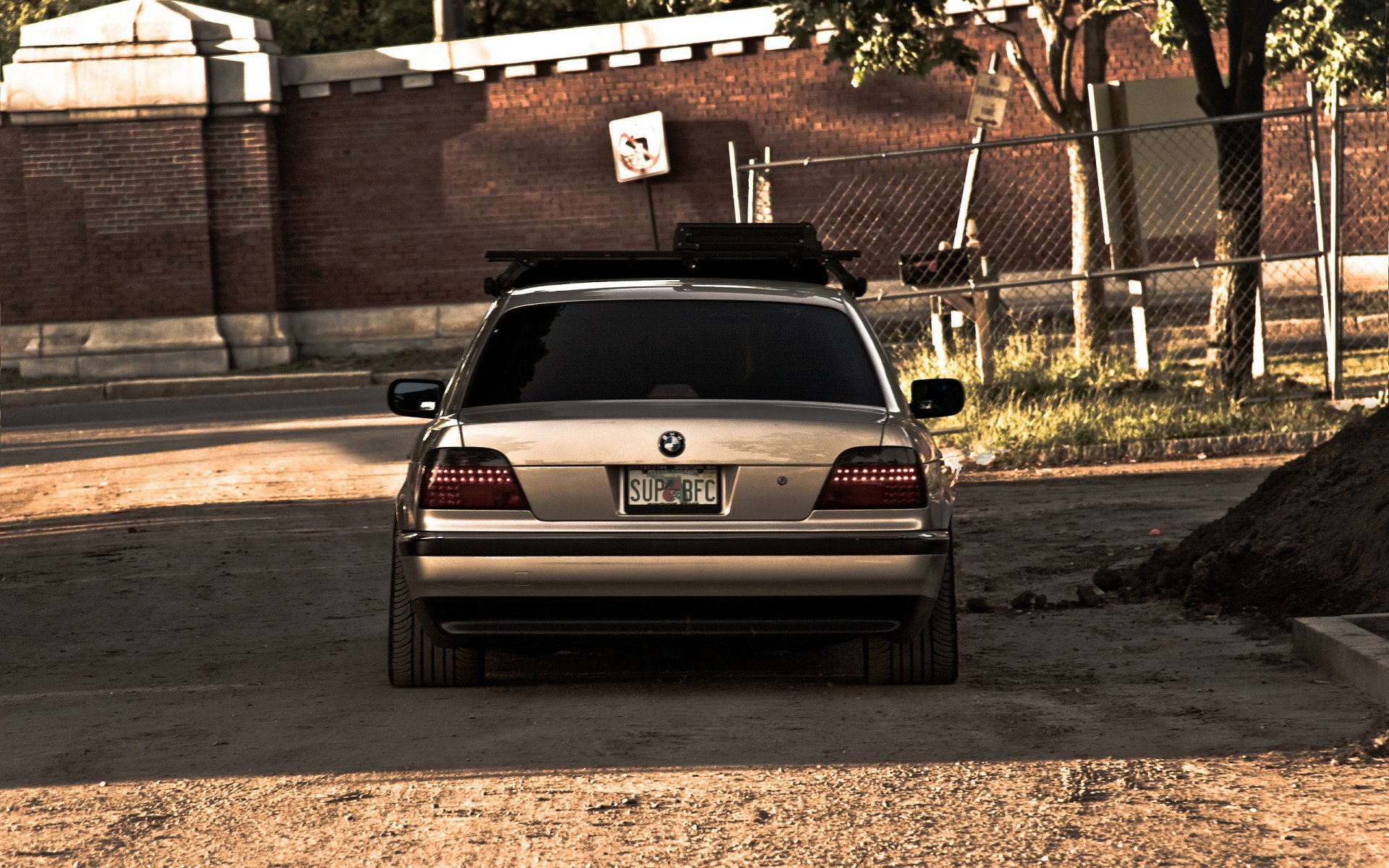 bmw 740 e38 scheinwerfer stoßstange boomer sieben