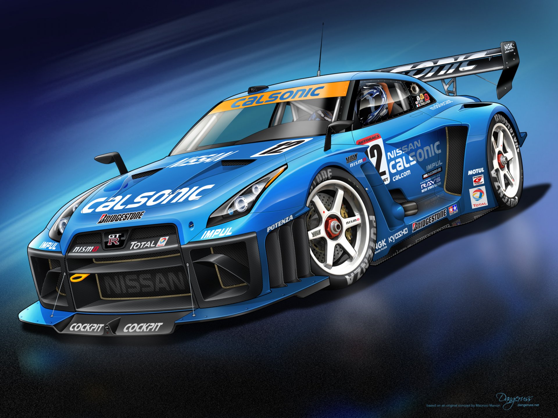 nissan gt-r bolid nissan body kit art