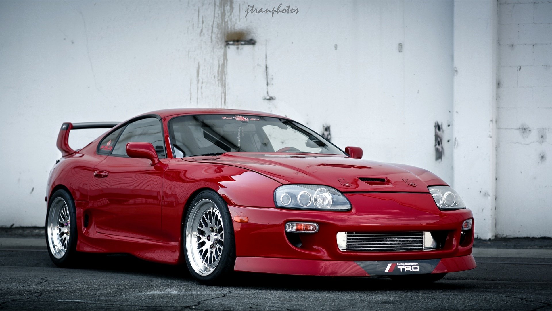 car wallpaper red toyota supra R.z. tuning trd japan beuatiful jonnntran s photo wallpaper red tayota supra trd beautiful