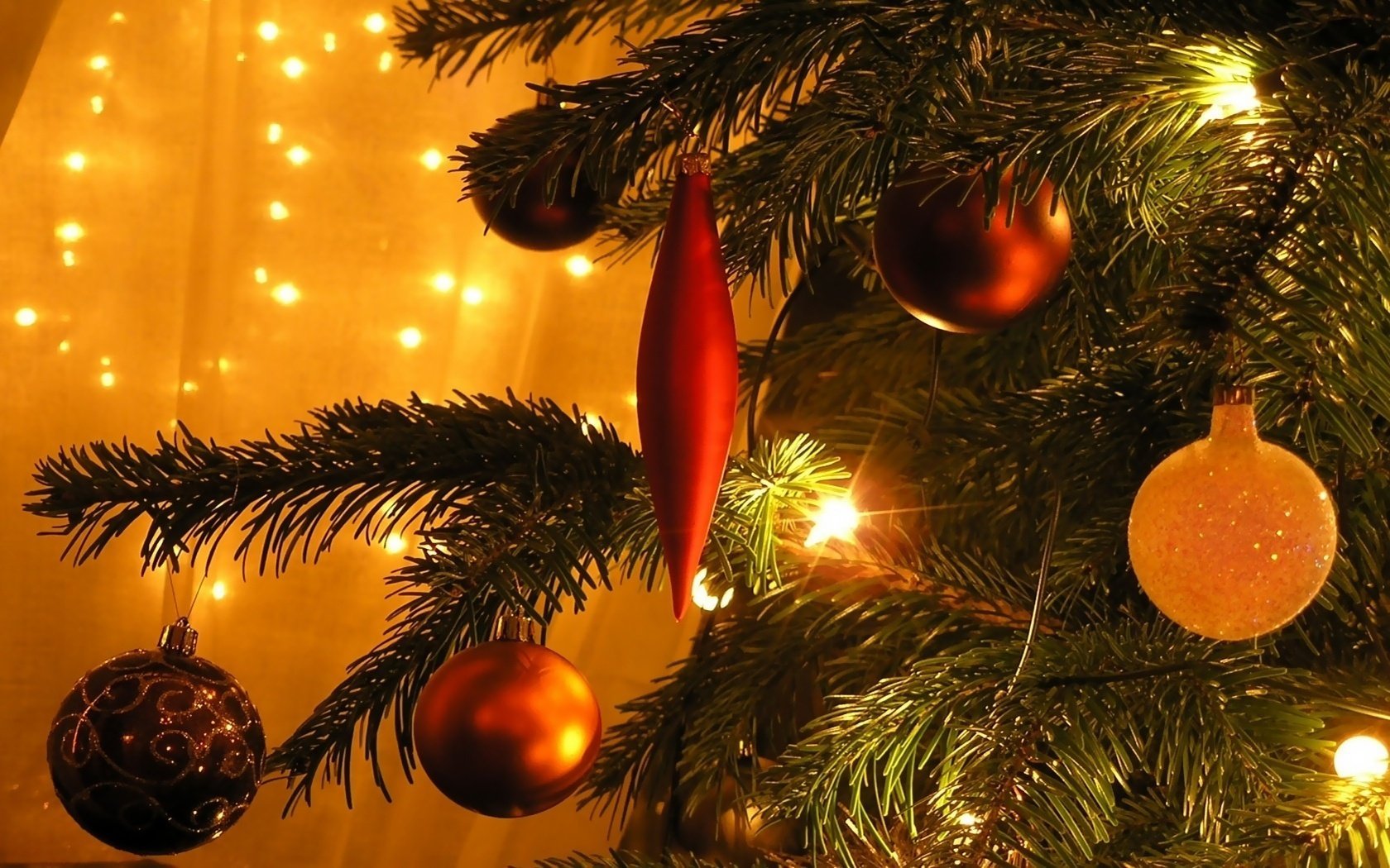 capodanno albero di natale luci