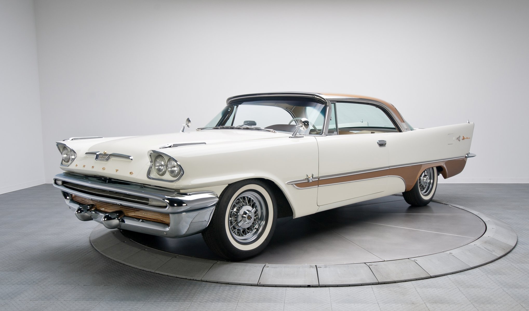 desoto adventurer 1957 retro car