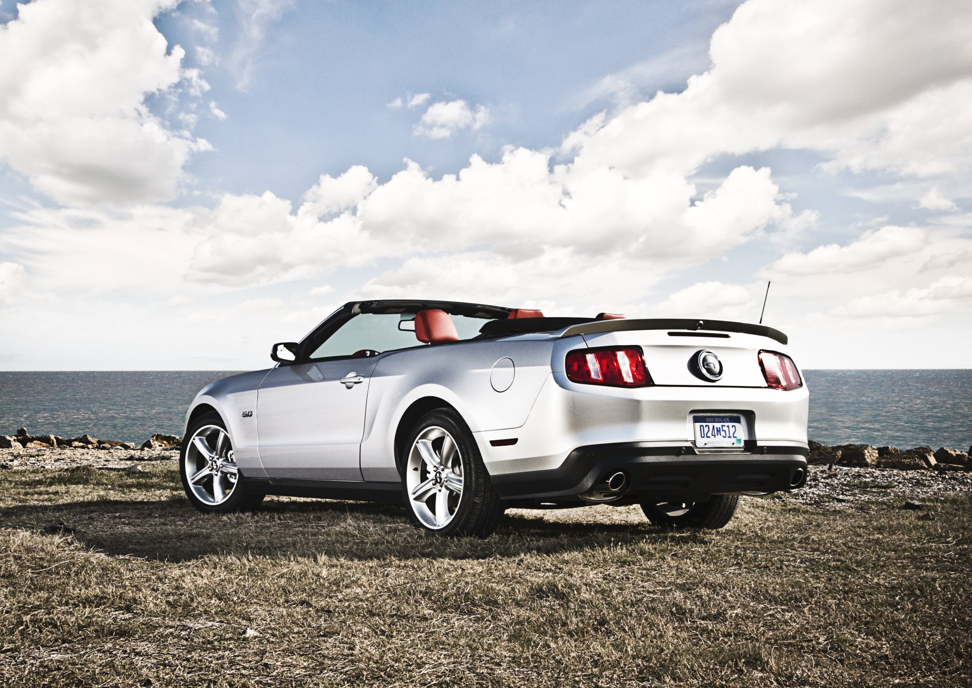 auto coches ford mustang coche del músculo convertible naturaleza paisaje cielo fondo de pantalla