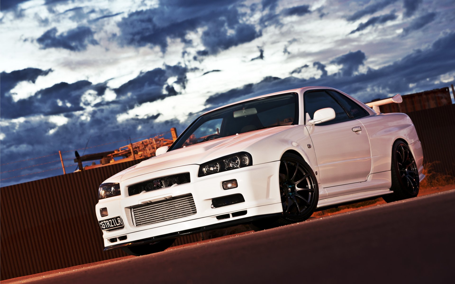 nissan skyline nissan papel pintado blanco coche