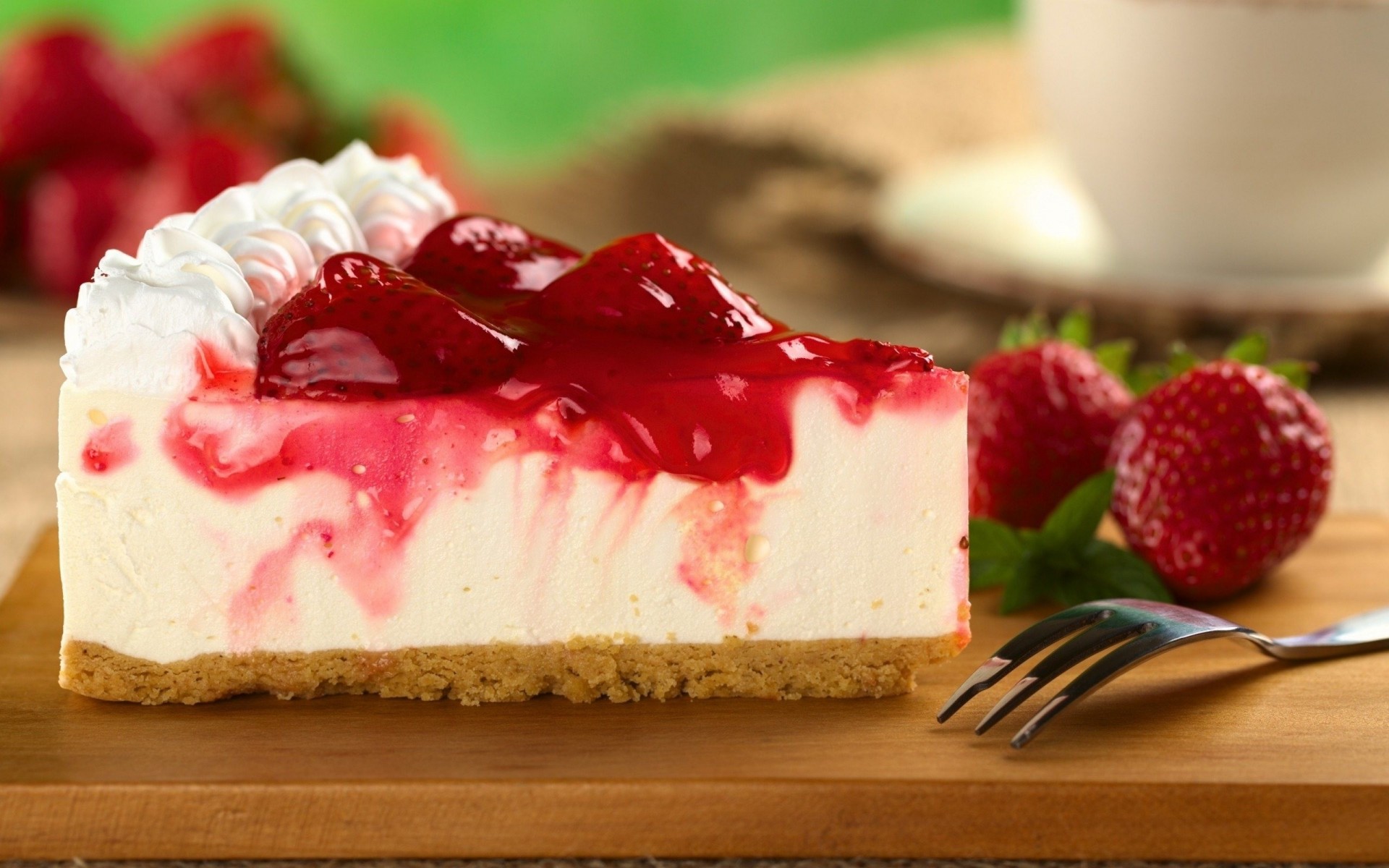 delicious cheesecake dessert sweet food