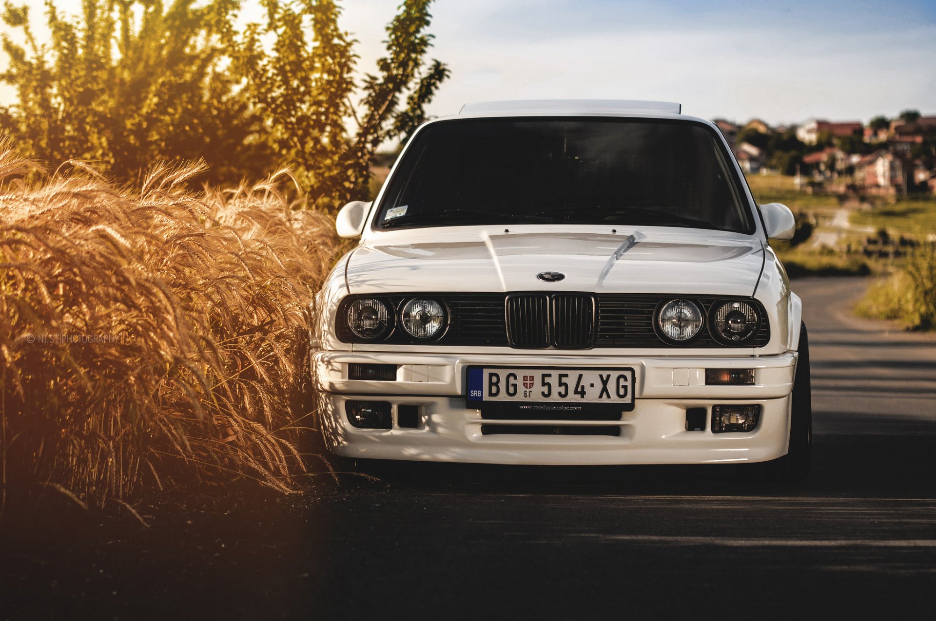 bmw e30 biały