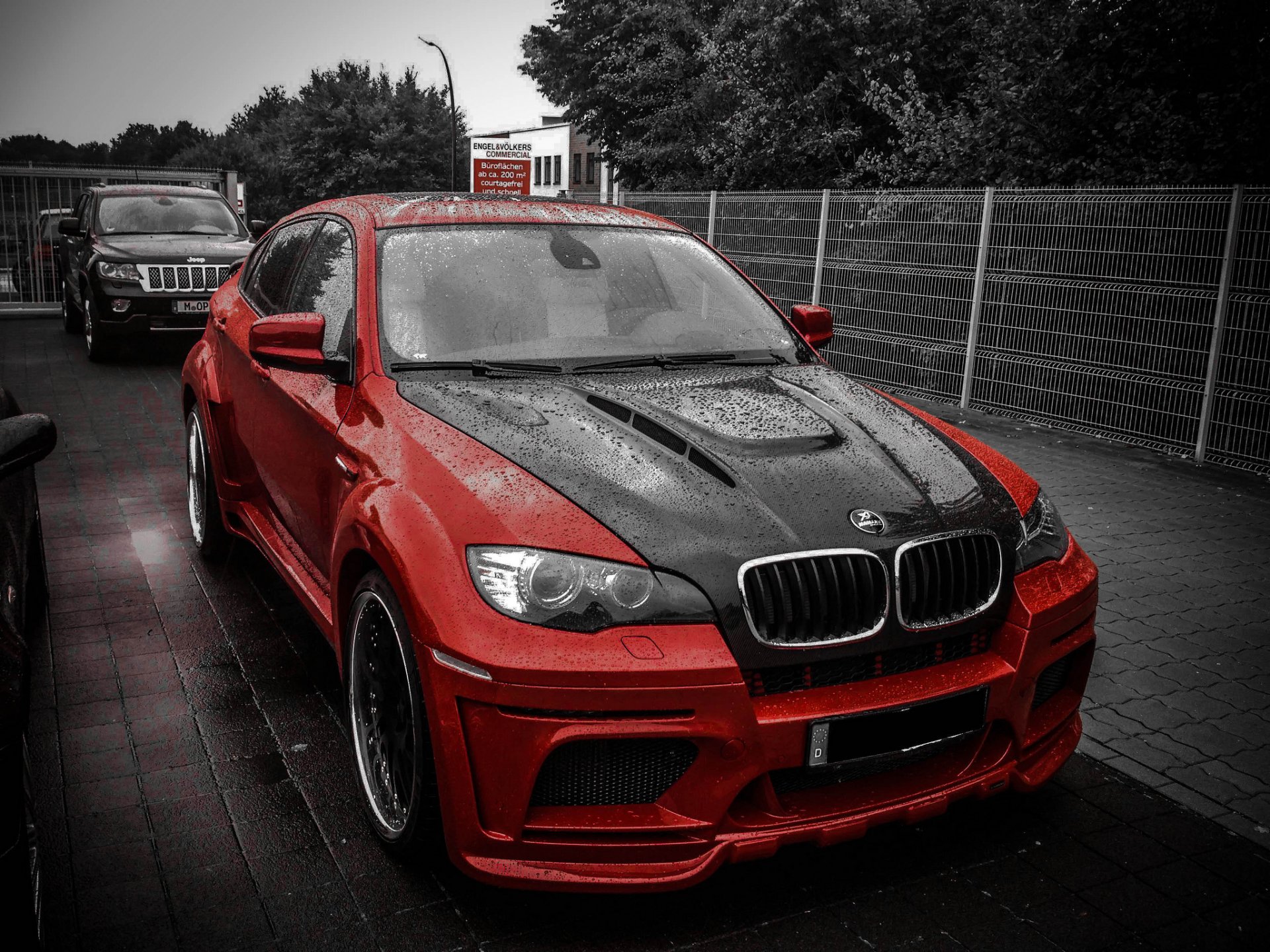 bmw hamann x6m rot tuning jeep