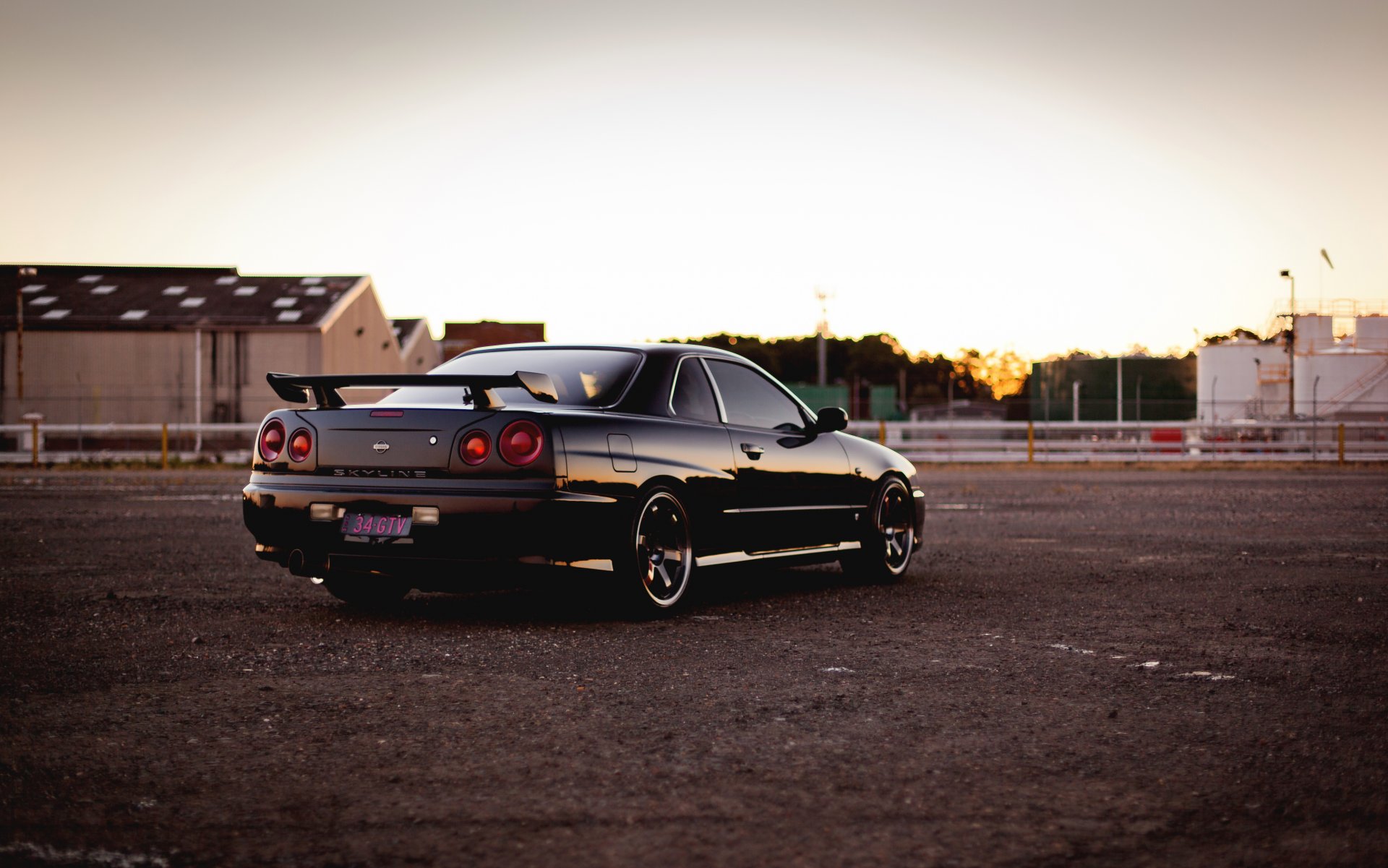 nissan orizzonte gtr r34 nero