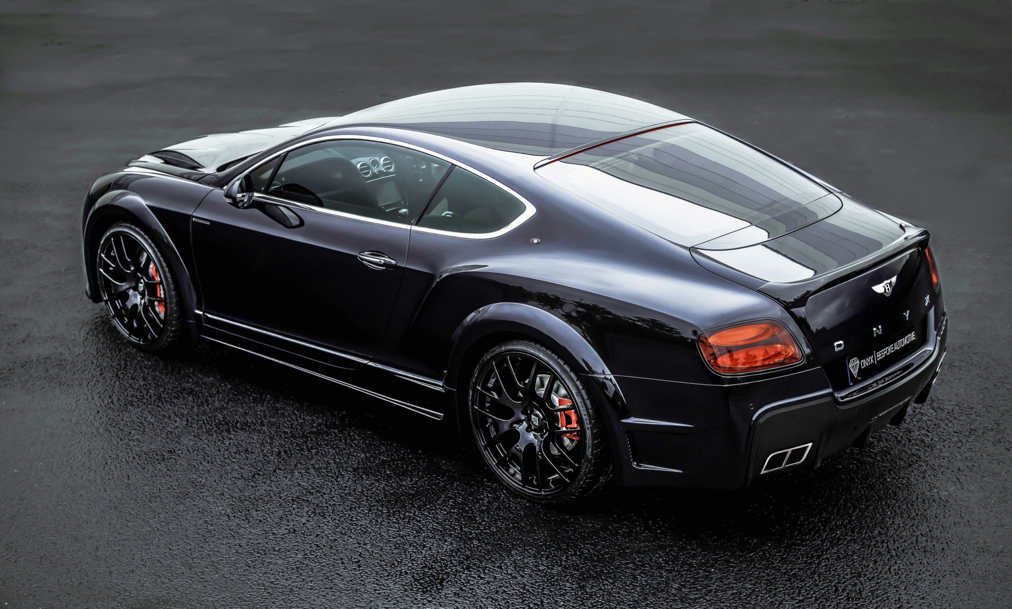 bentley continental gt onyx tuning noir retour