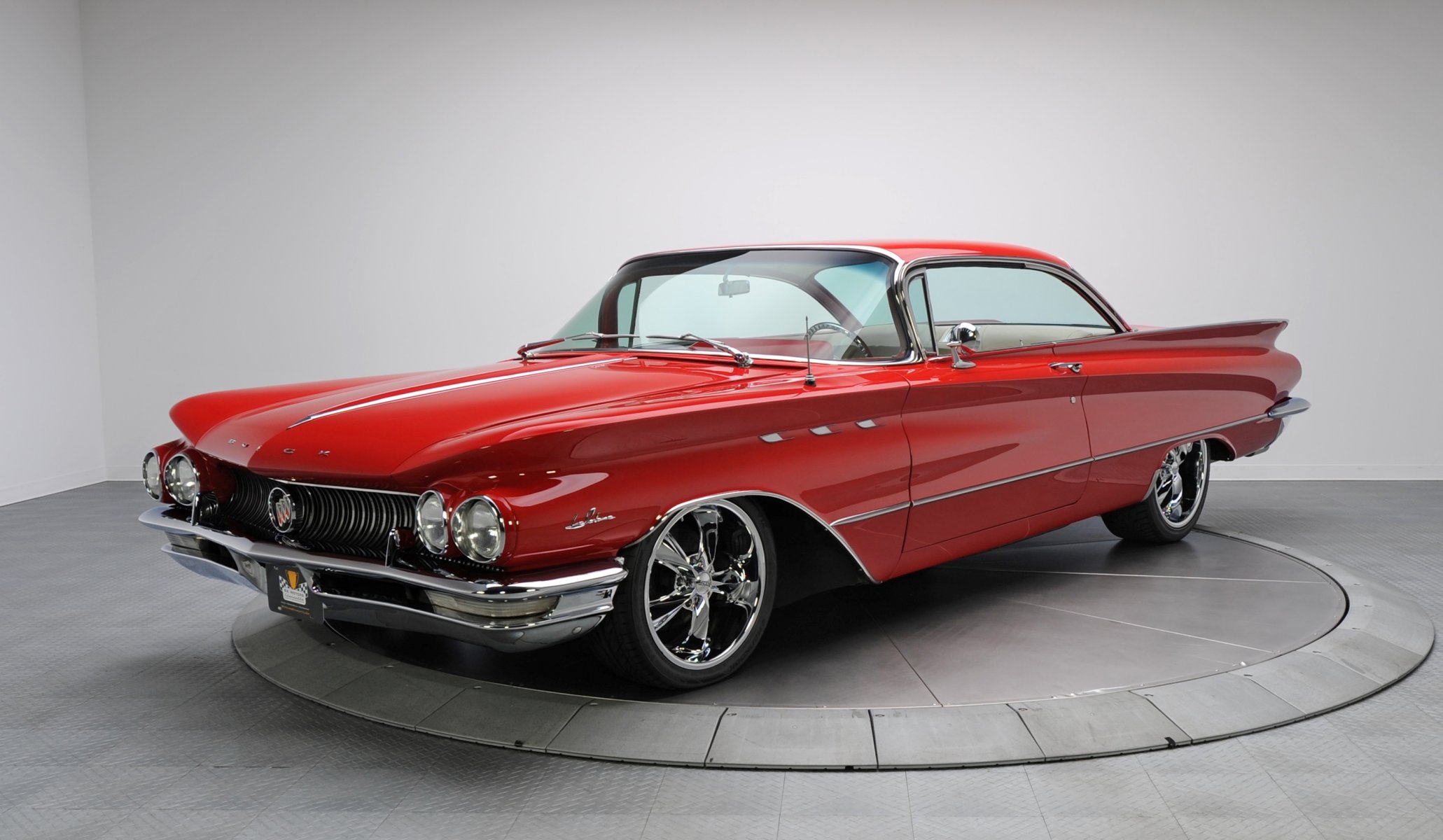 buick lesabre rétro voiture rouge 1960