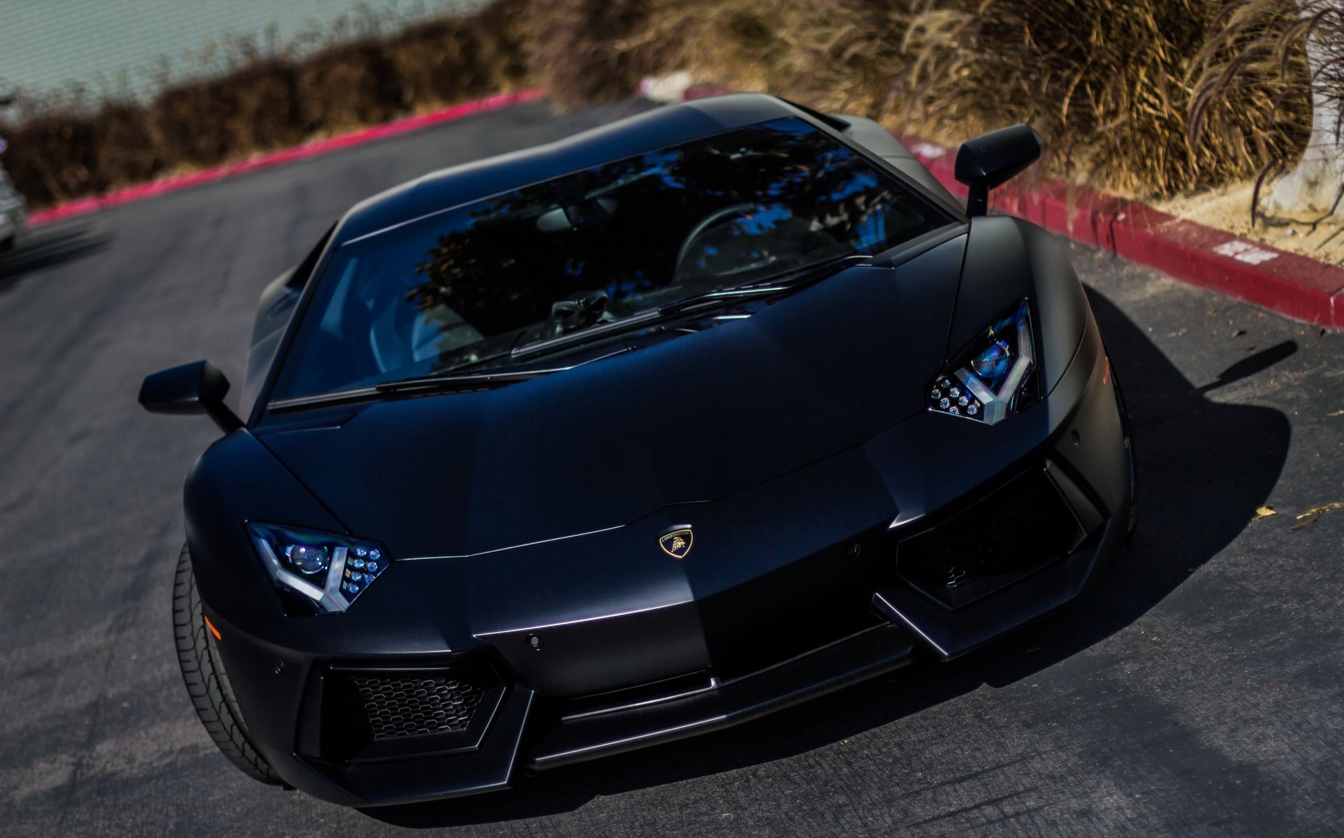 lamborghini aventador nero