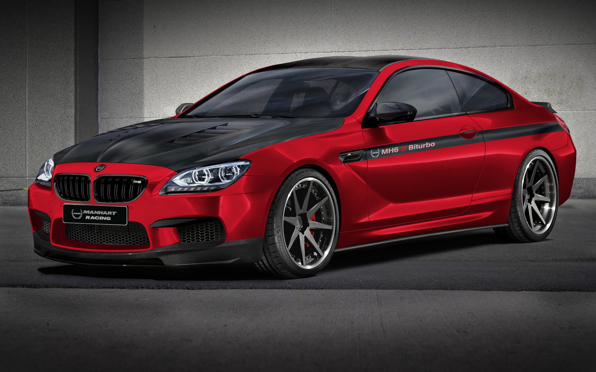 bmw m6 coche bmw coupé serie 6 auto tuning manhart racing auto wallpaper