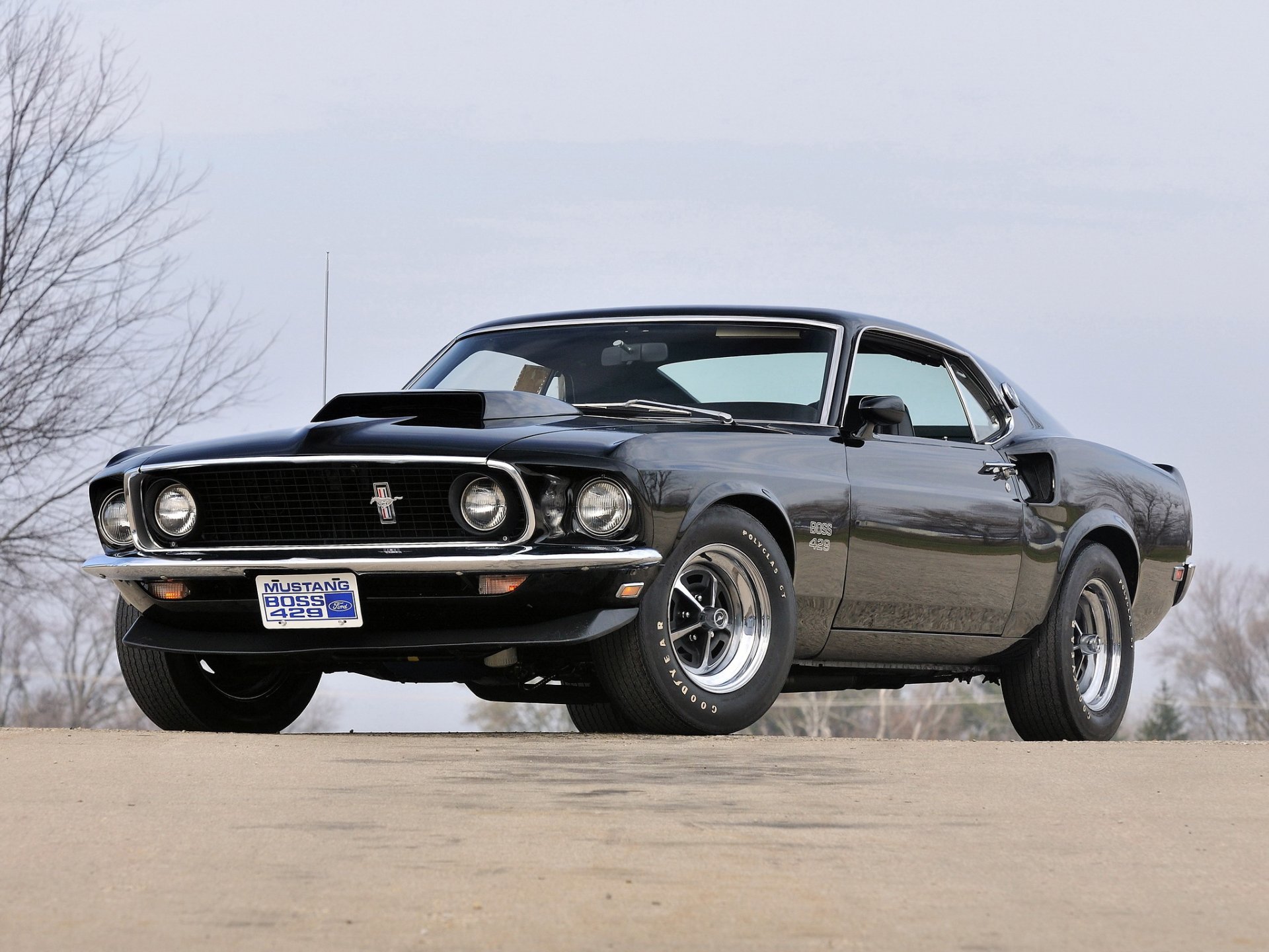 ford mustang boss 1969 muscle car black muscle car