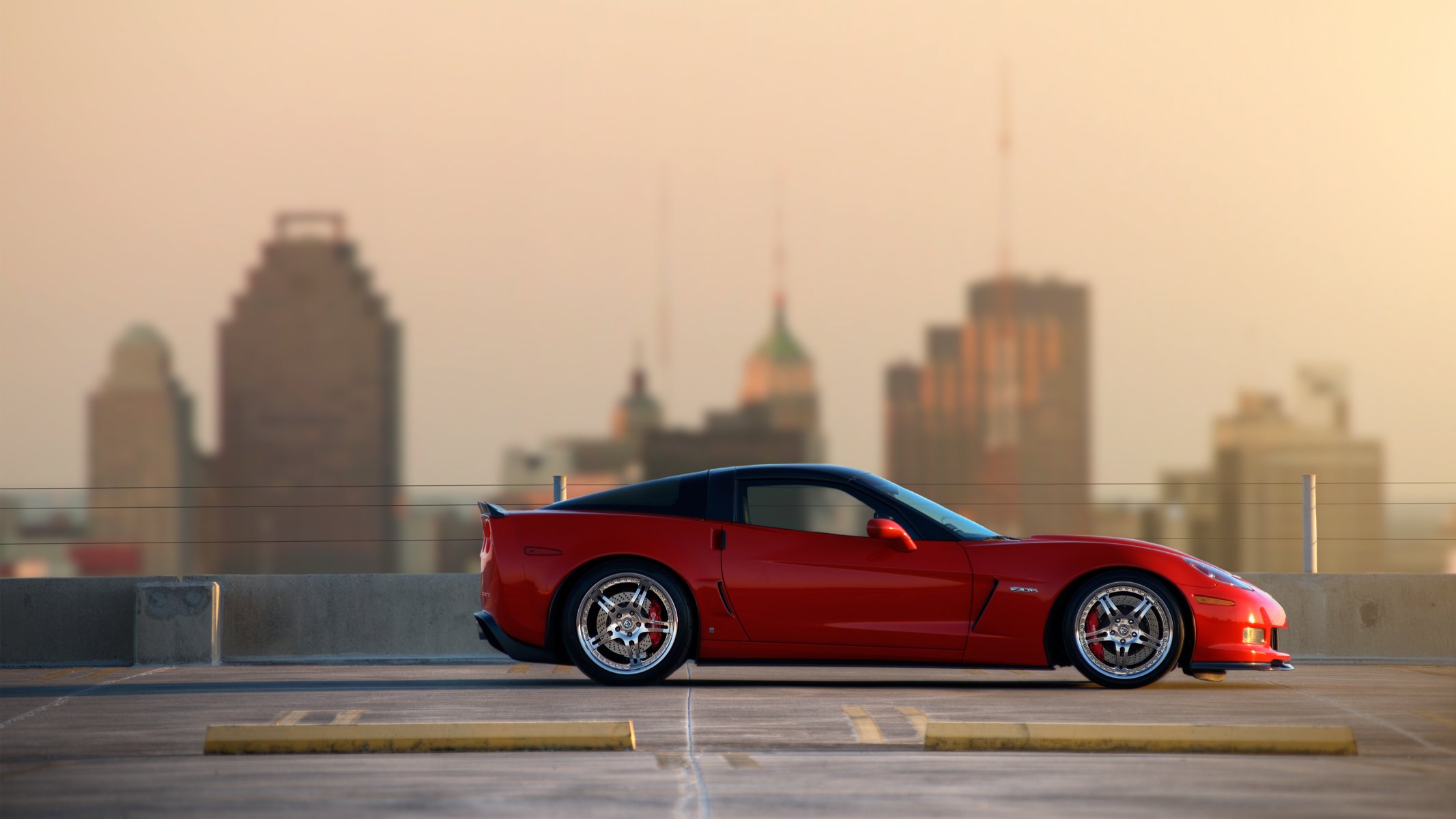 chevrolet corvette z06 chevrolet corvette supersportwagen rot